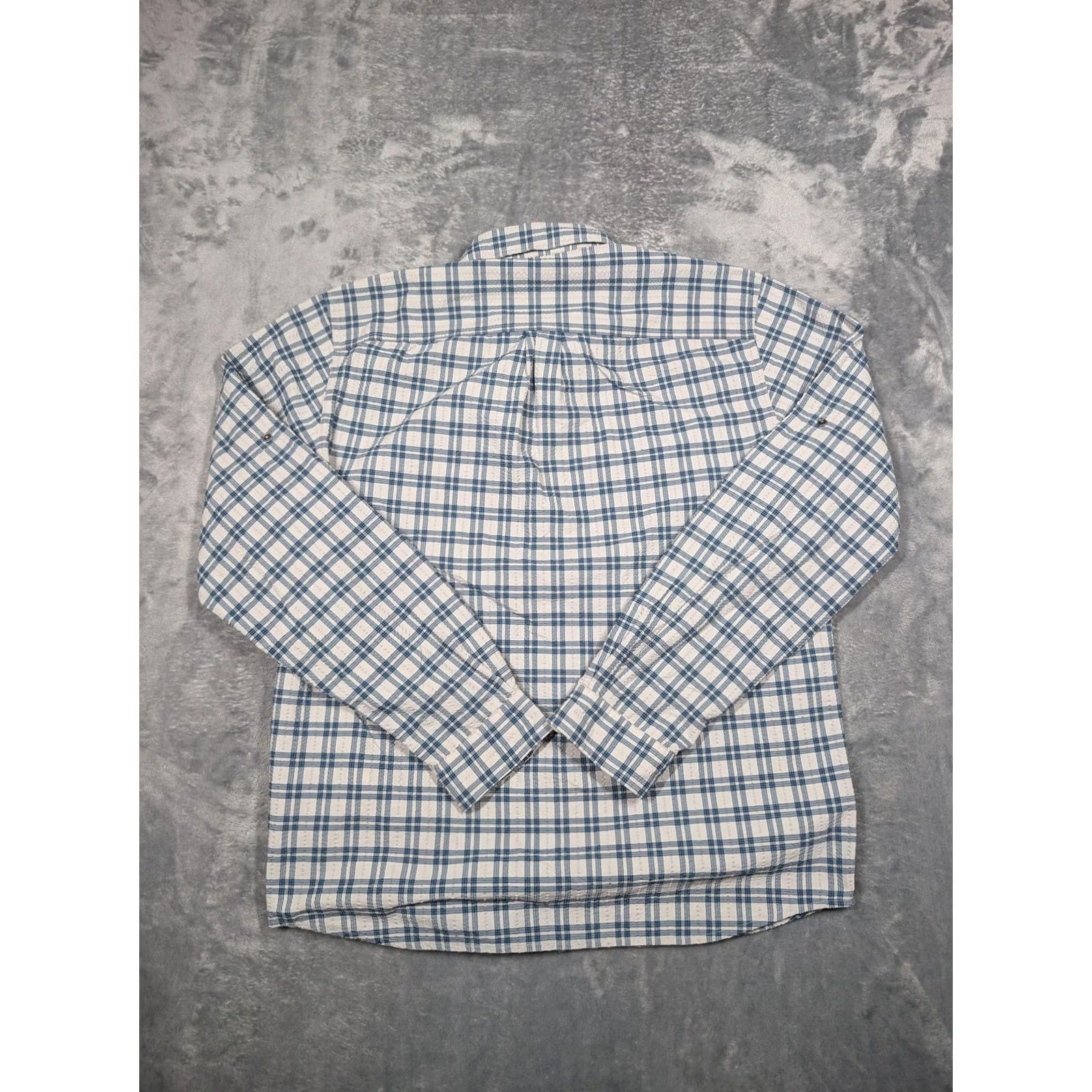 Patagonia Patagonia Shirt Mens M Blue Plaid Long Sleeve Snap Front Casual Shirt Size US M / EU 48-50 / 2 - 7 Thumbnail
