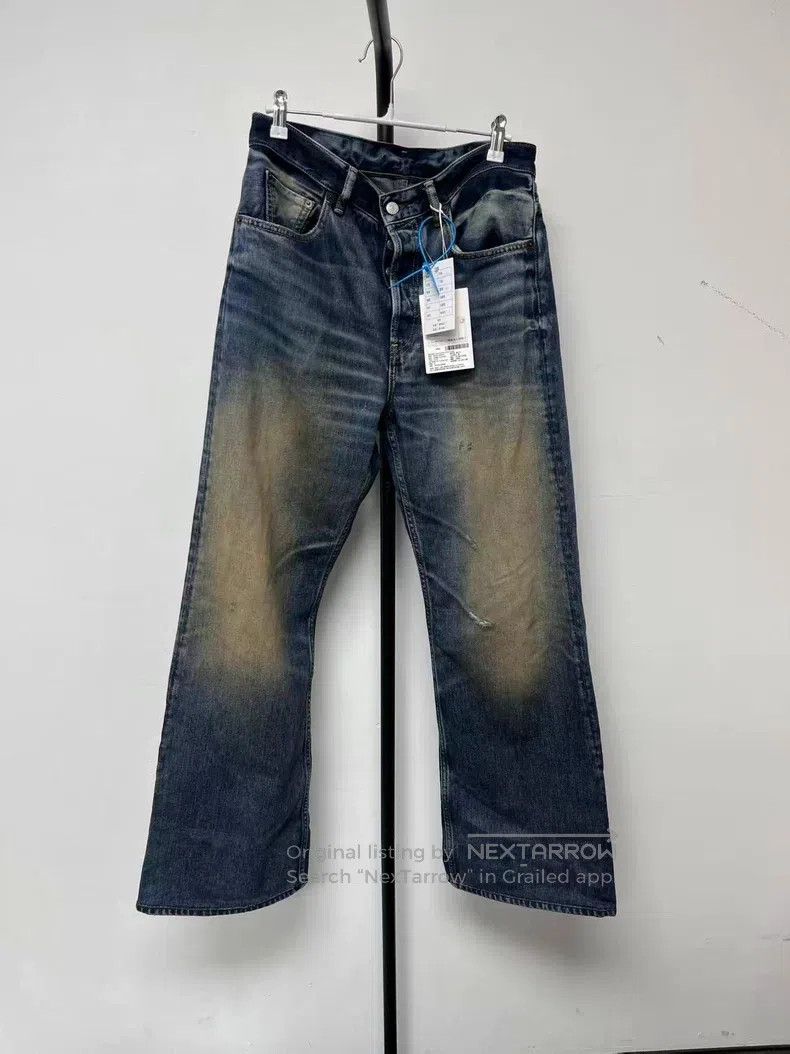 Acne Studios Acne Studios Contrast Color Retro Wash High-Waist Denim Pa Size 30" / US 8 / IT 44 - 1 Thumbnail