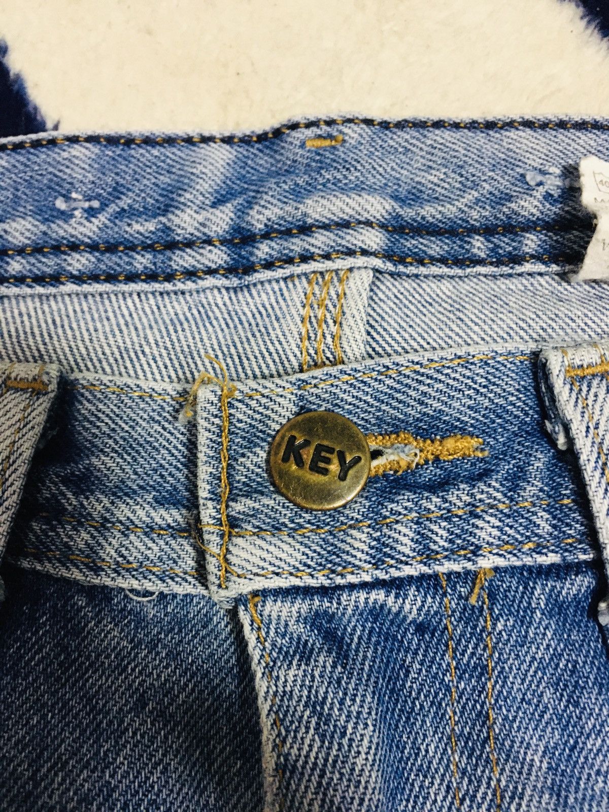 Other Key Carpenter Double Knee Dirty Distressed Jeans (17) Size US 30 / EU 46 - 9 Thumbnail