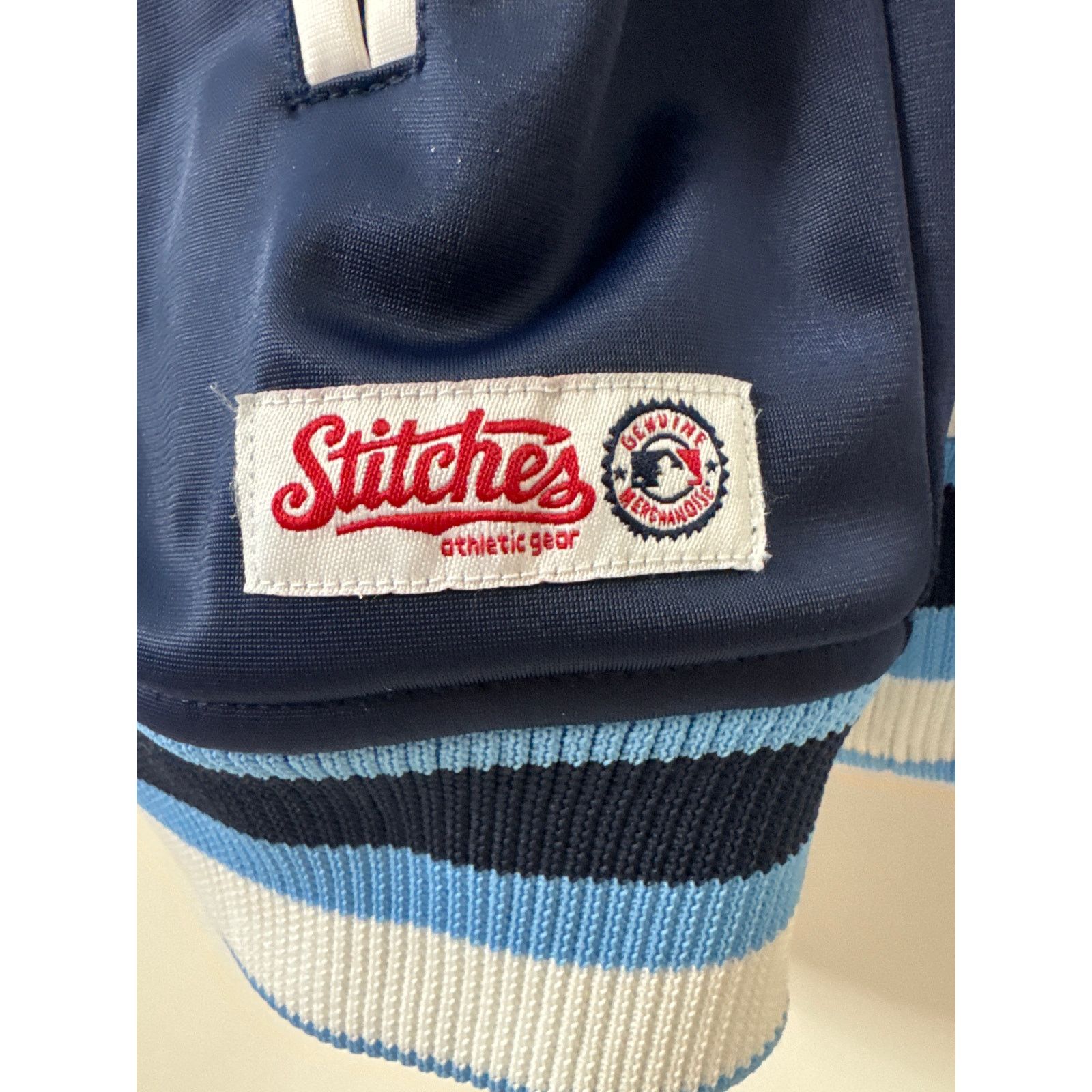 Unknown London Stitches Athletic Gear Large Tampa Bay Rays, Zip Up Jacket Size US L / EU 52-54 / 3 - 2 Thumbnail