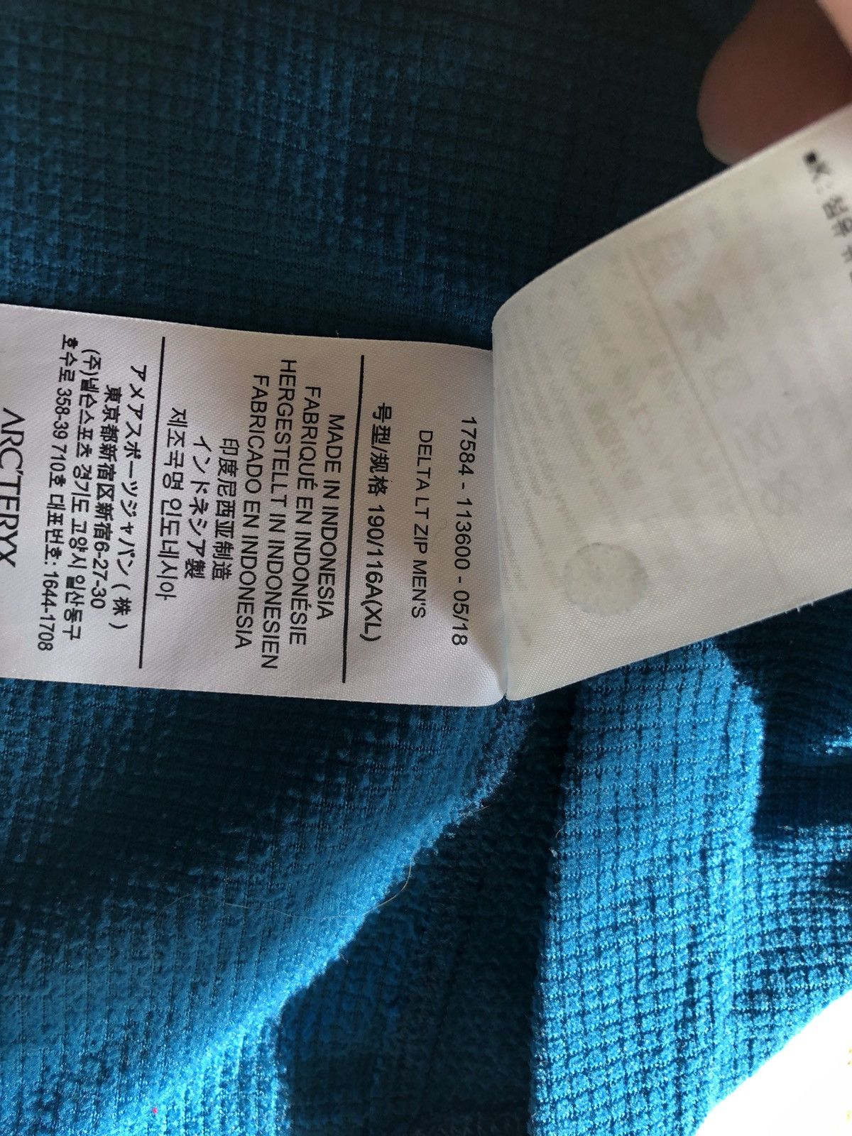 Arc'teryx 🦎Arc'teryx Delta LT Polartec Fleece Jacket 1/4 zip teal Size US XL / EU 56 / 4 - 5 Thumbnail