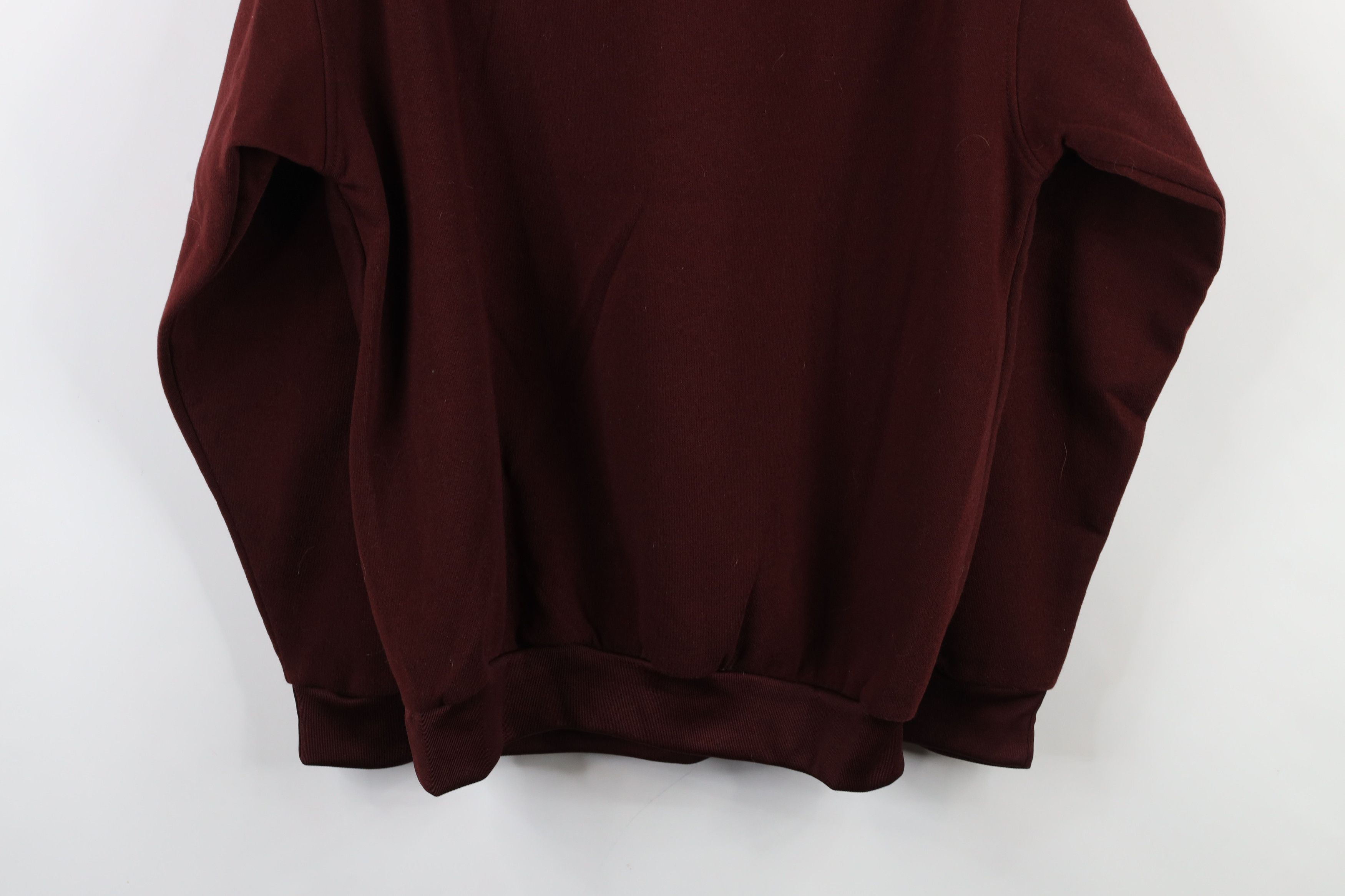 Vintage Vintage 90s Streetwear Blank Collared Pullover Sweatshirt Size US M / EU 48-50 / 2 - 9 Thumbnail