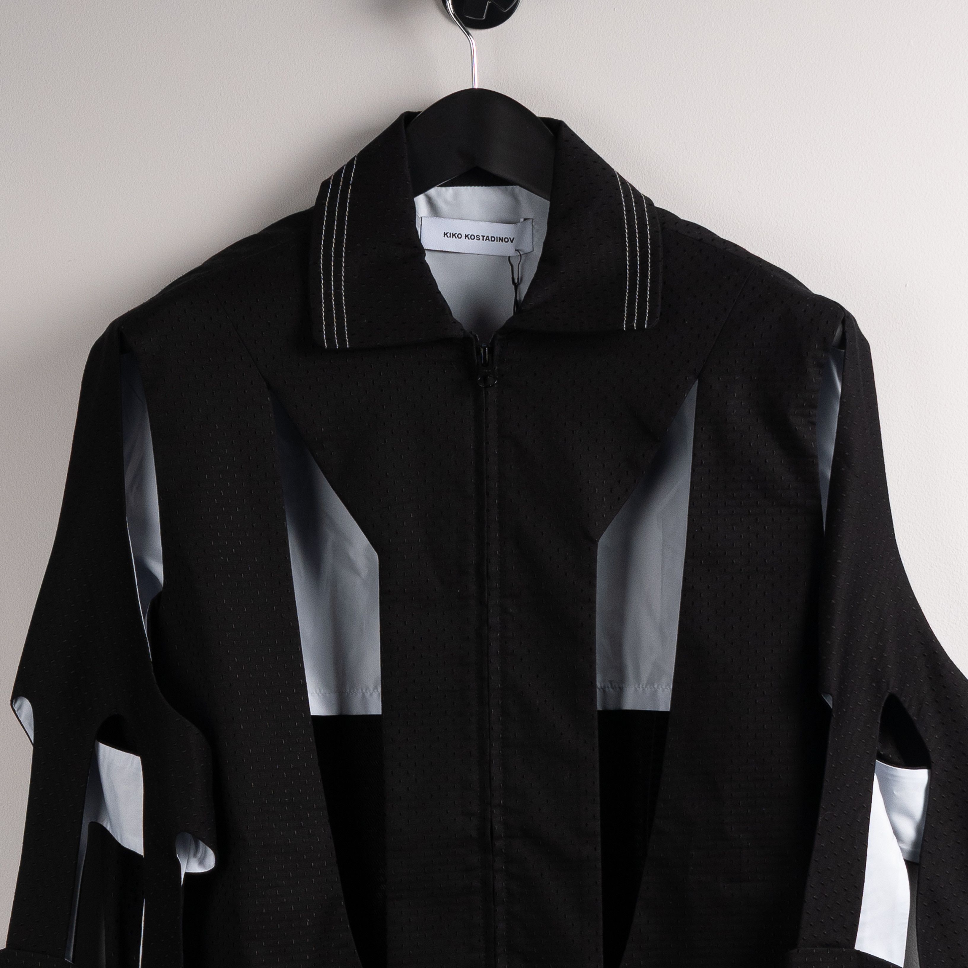 Kiko Kostadinov Kiko Kostadinov SS21 'Hydra' Cut Out Shell Jacket Black Size US S / EU 44-46 / 1 - 5 Thumbnail