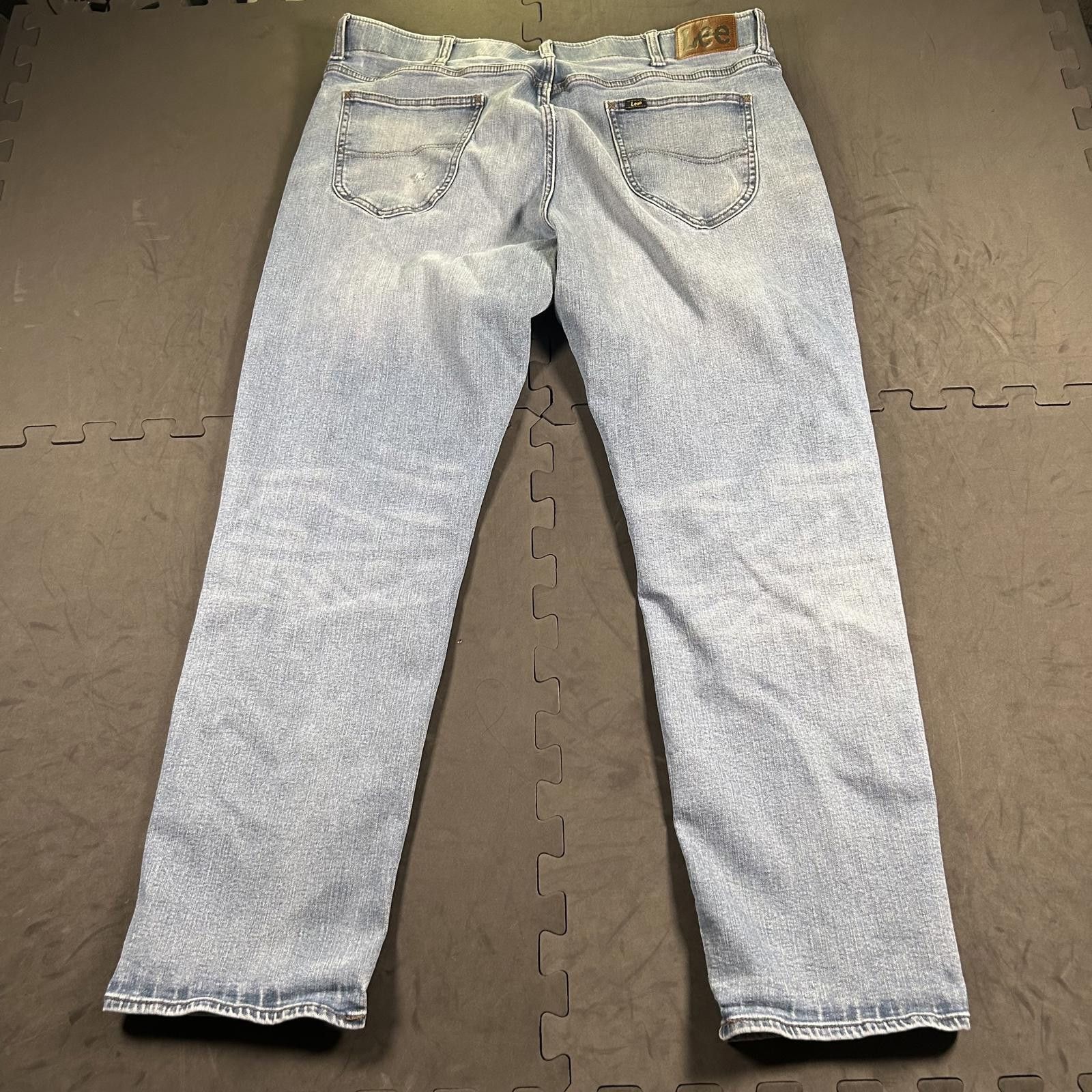 Lee Lee Men's Light Wash Jeans 42x32 Size US 42 / EU 58 - 5 Thumbnail