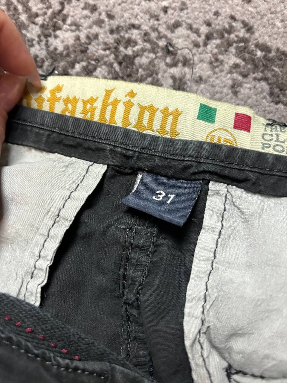 Japanese Brand × Vintage Vintage Y2K Yedifashoin Cargo Faded Shorts Size US 31 - 5 Thumbnail