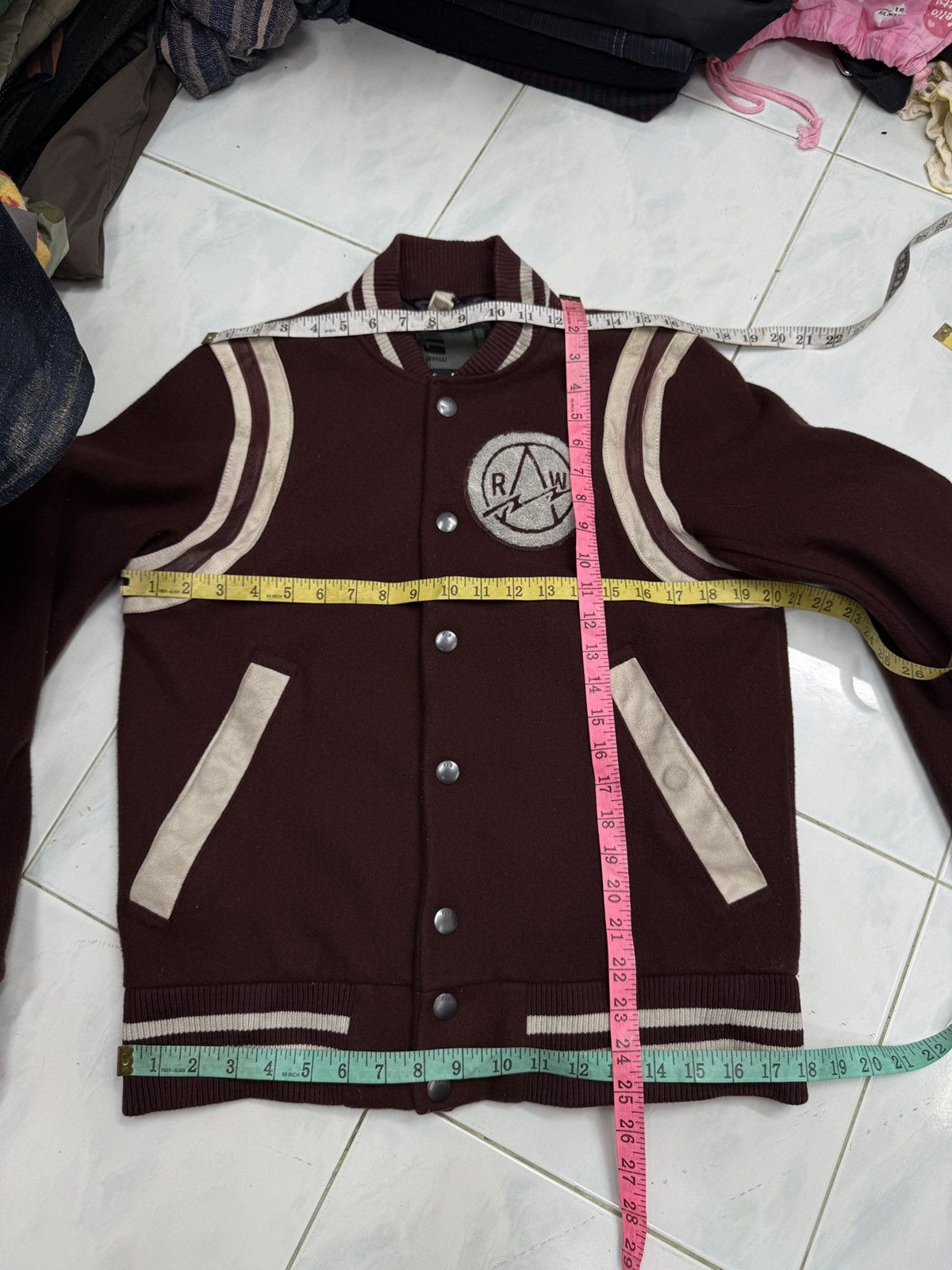 G-Star 🔥🔥🔥ARCHIVE G STAR RAW LINING LEATHER VARSITY JACKET Size US M / EU 48-50 / 2 - 22 Thumbnail