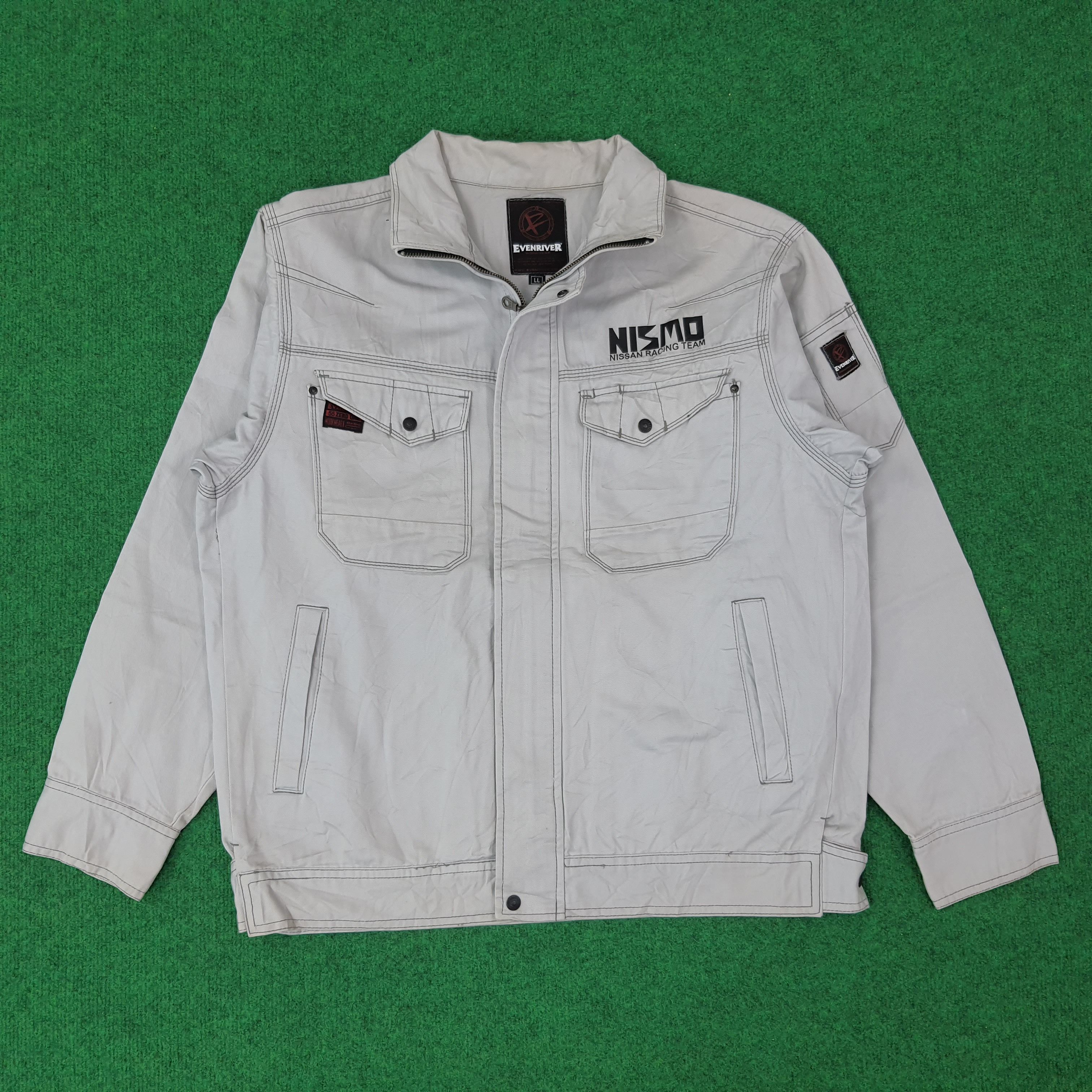 Japanese Brand Vintage NISMO Nissan Racing Sports Custom Jacket C253N27 Size US L / EU 52-54 / 3 - 3 Thumbnail