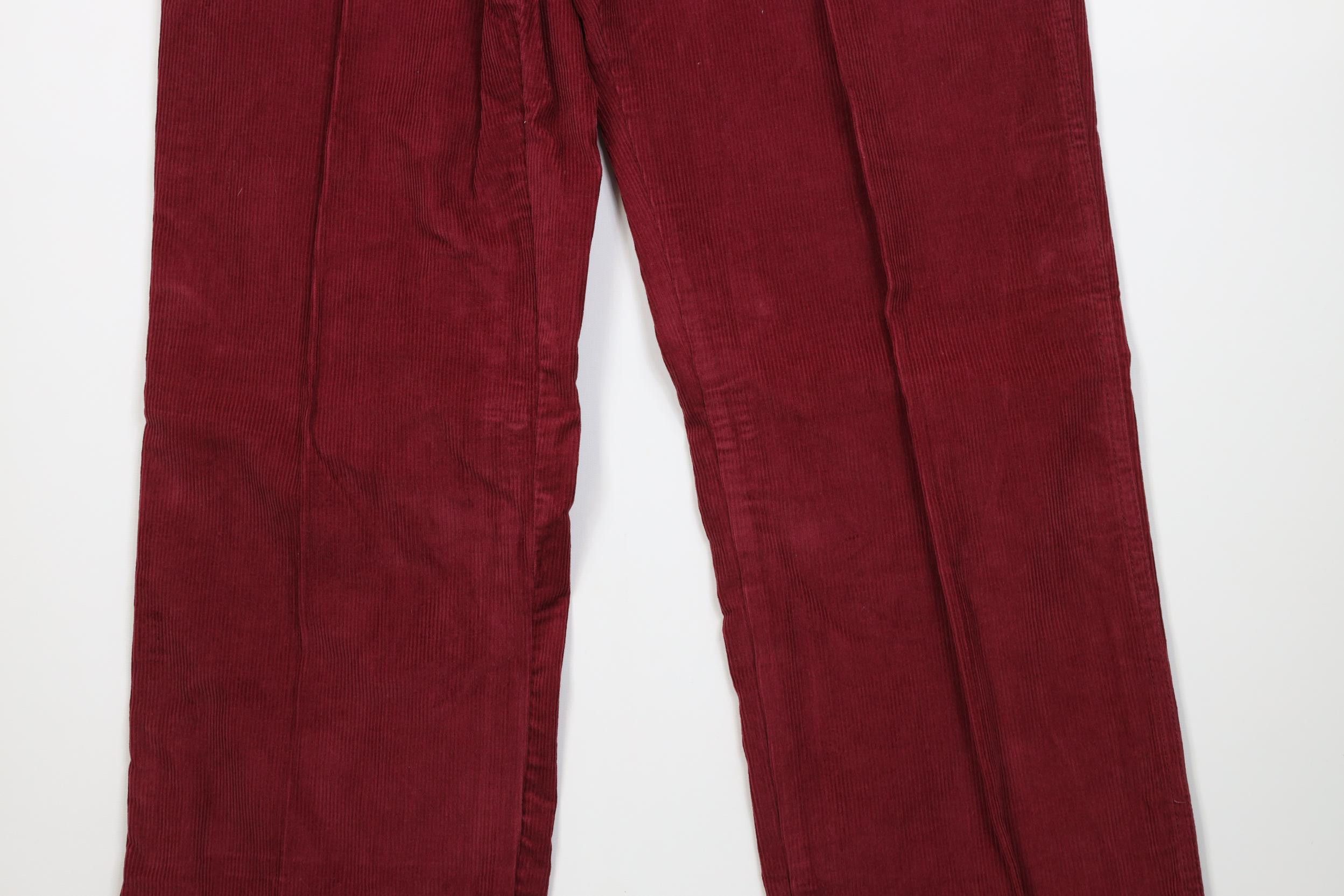 Vintage Vintage 70s Streetwear Flared Wide Leg Corduroy Pants Cotton Size US 32 / EU 48 - 3 Thumbnail