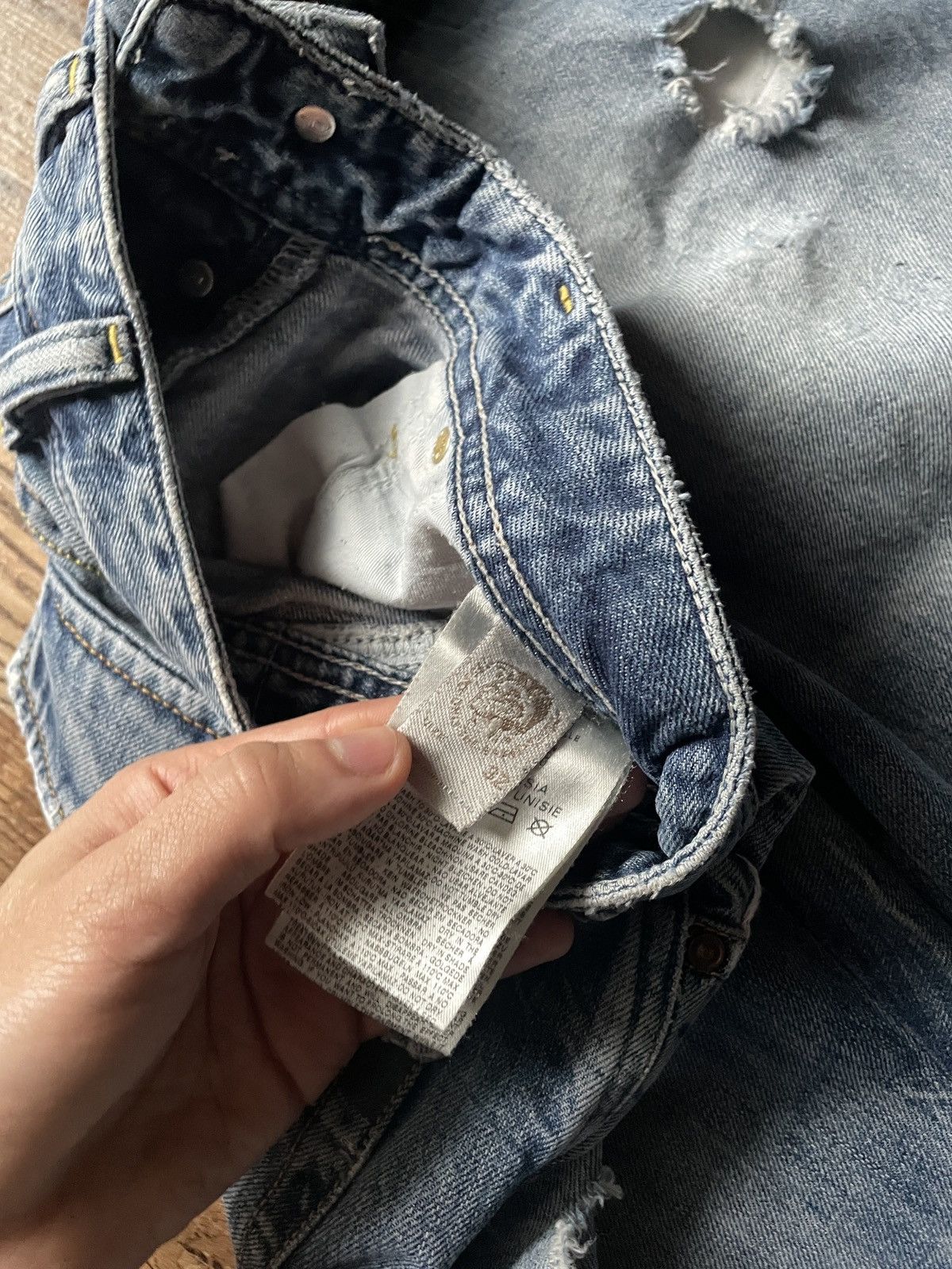 Diesel Y2K Diesel RUKY Jeans Boot Cut Button Fly Distressed Size US 32 / EU 48 - 8 Thumbnail