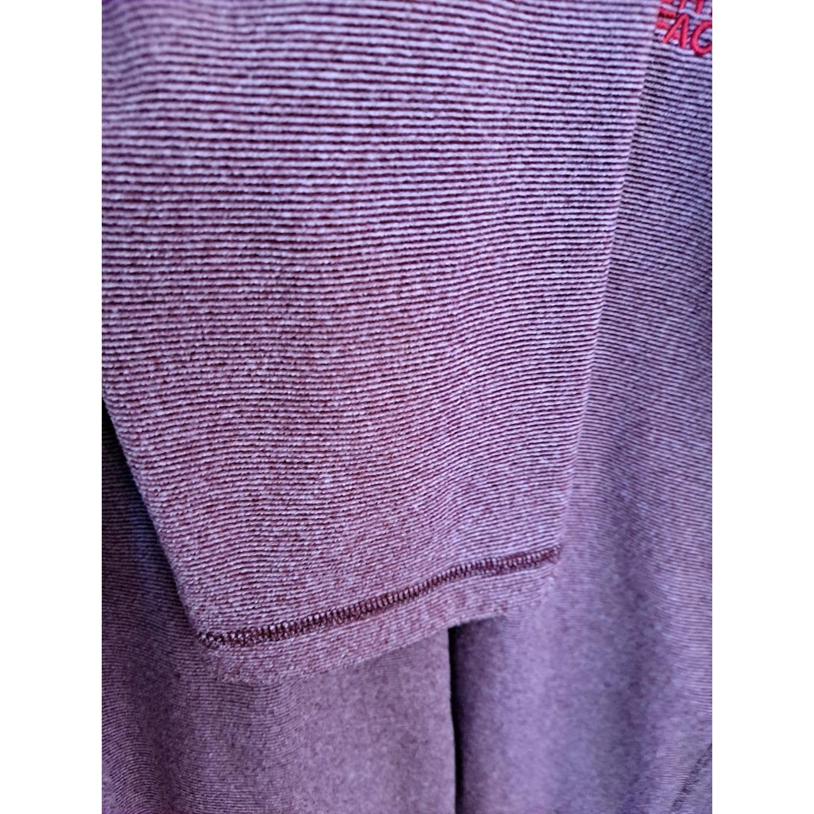 The North Face The North Face Red White Striped 1/4 Zip Long Sleeve Shirt S Size US L / EU 52-54 / 3 - 4 Thumbnail