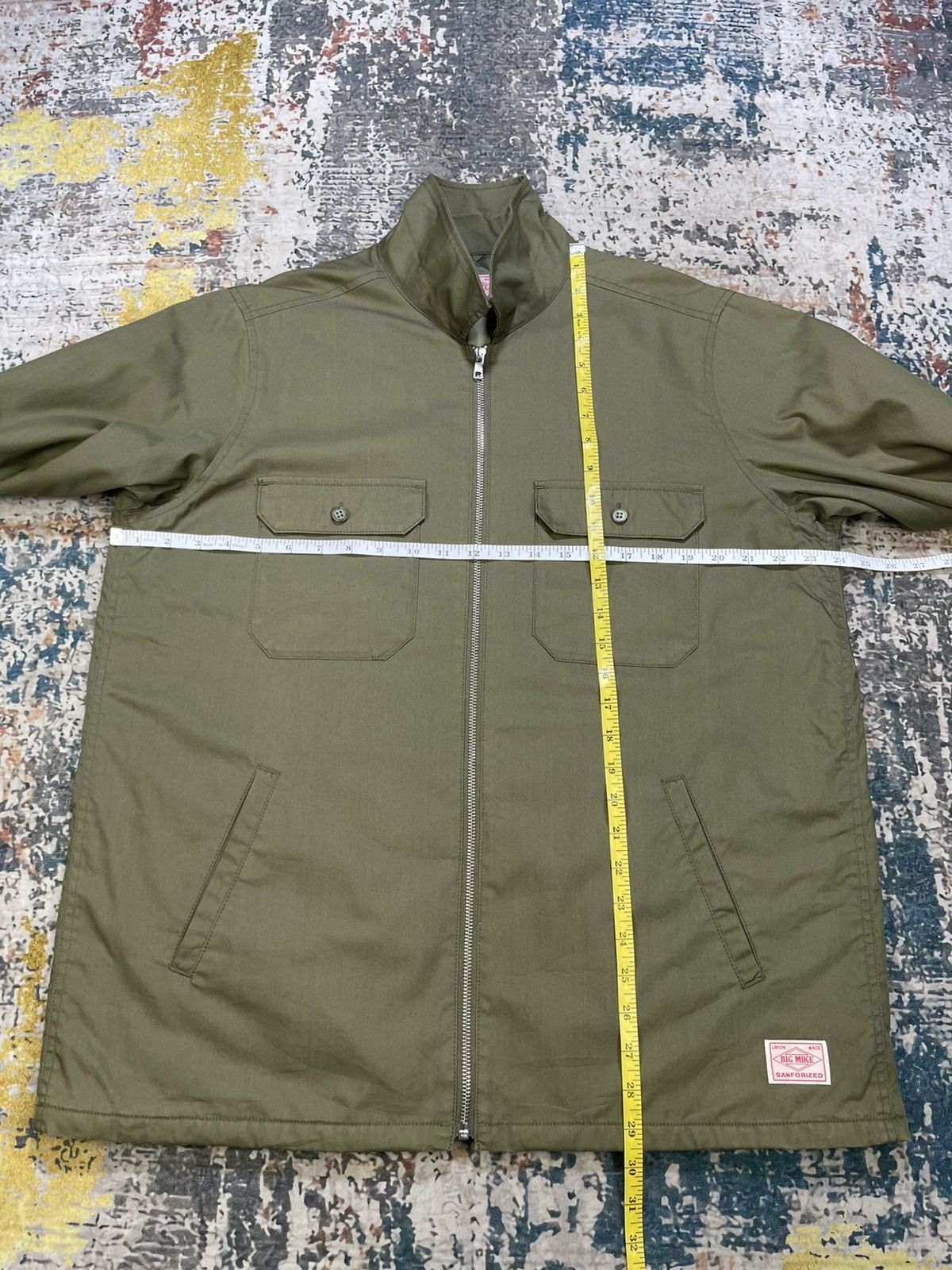 Japanese Brand Big Mike Sanforized Overshirt Jacket Size US M / EU 48-50 / 2 - 9 Thumbnail