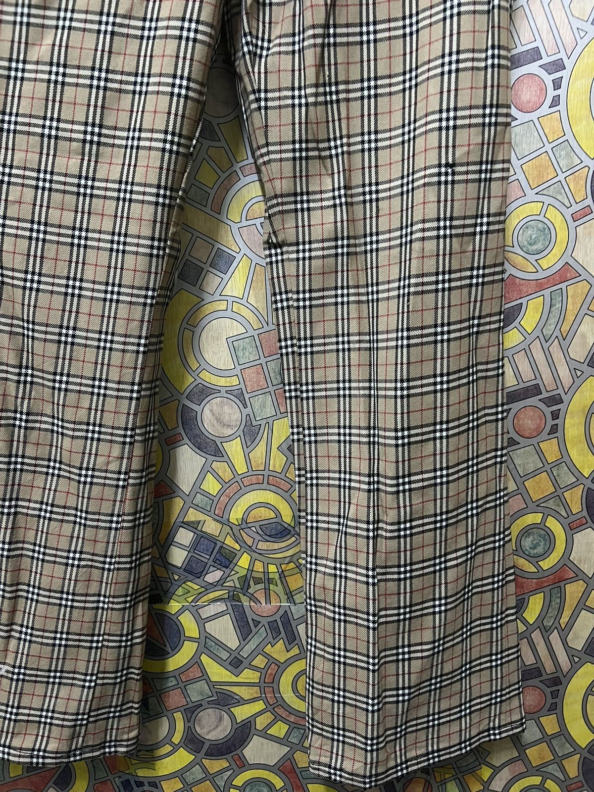 Burberry × Designer PANTS BURBERRY x NOVA CHEAK. Size 26" / US 2 / IT 38 - 20 Thumbnail