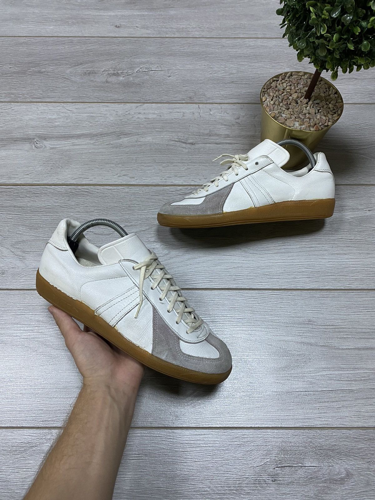 Puma GAT x Puma BW-sport Margiela style leather sneakers Size US 10 / IT 40 - 1 Thumbnail
