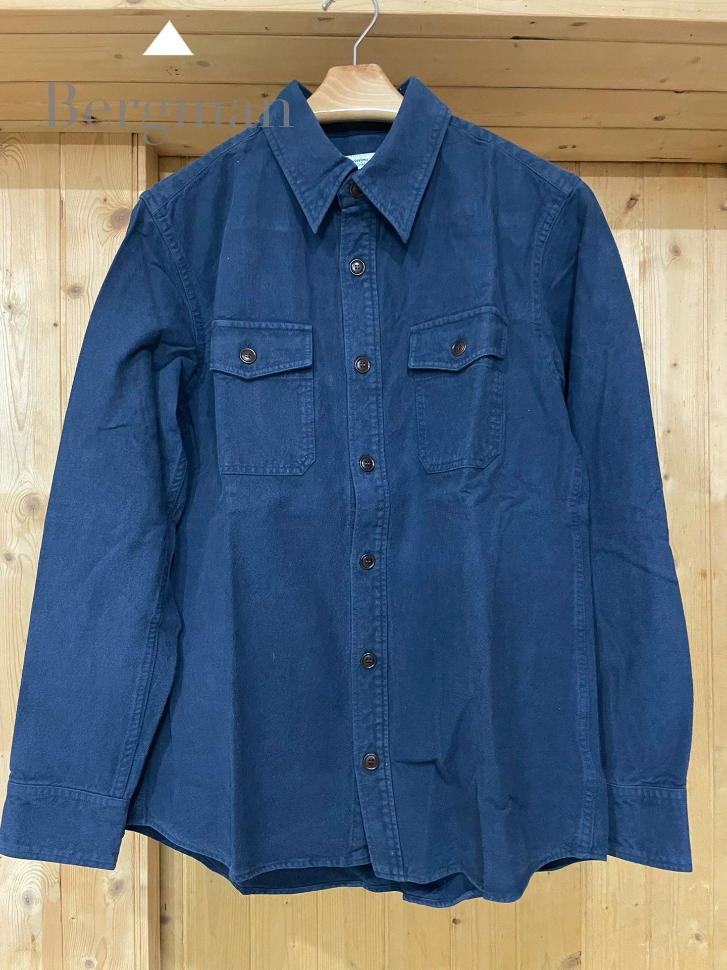 visvim 16ss Black Elk Flannel Shirt