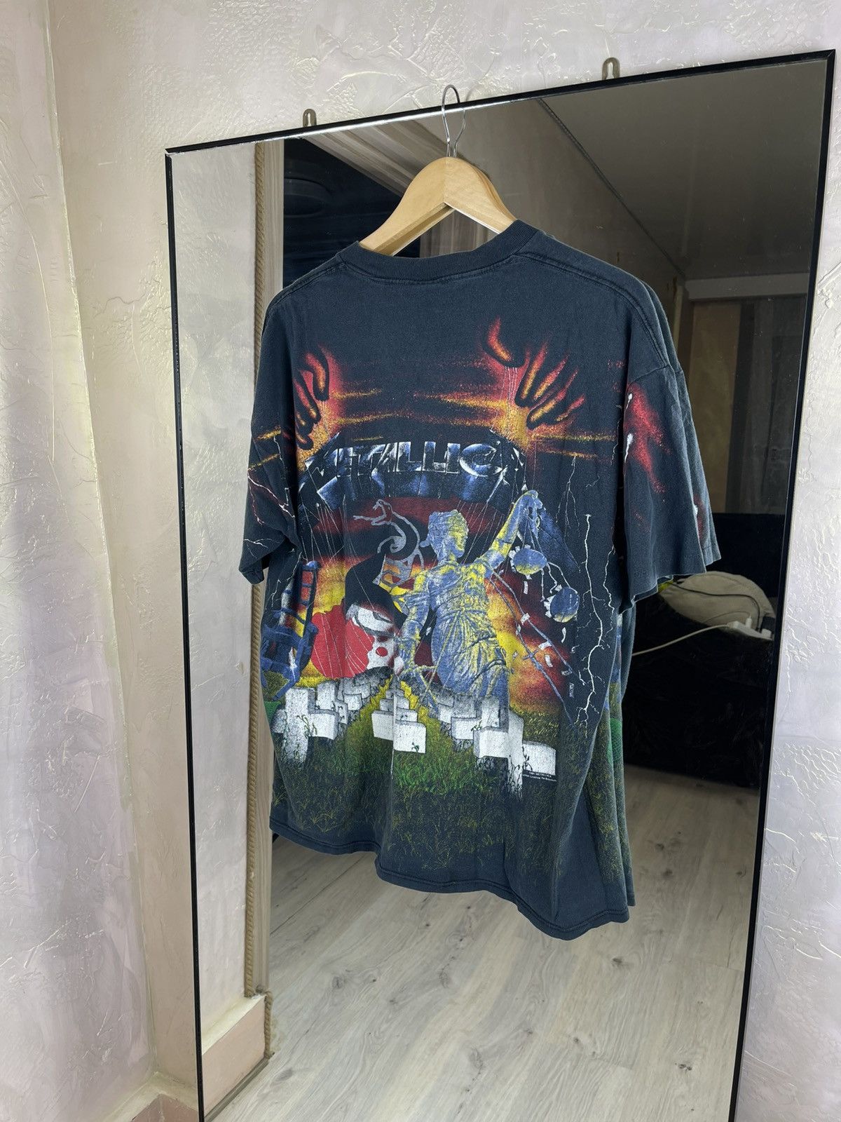 Other 1991 Metallica AOP Wild Oats Rare Vintage Pushead Graphic Size US XL / EU 56 / 4 - 11 Thumbnail