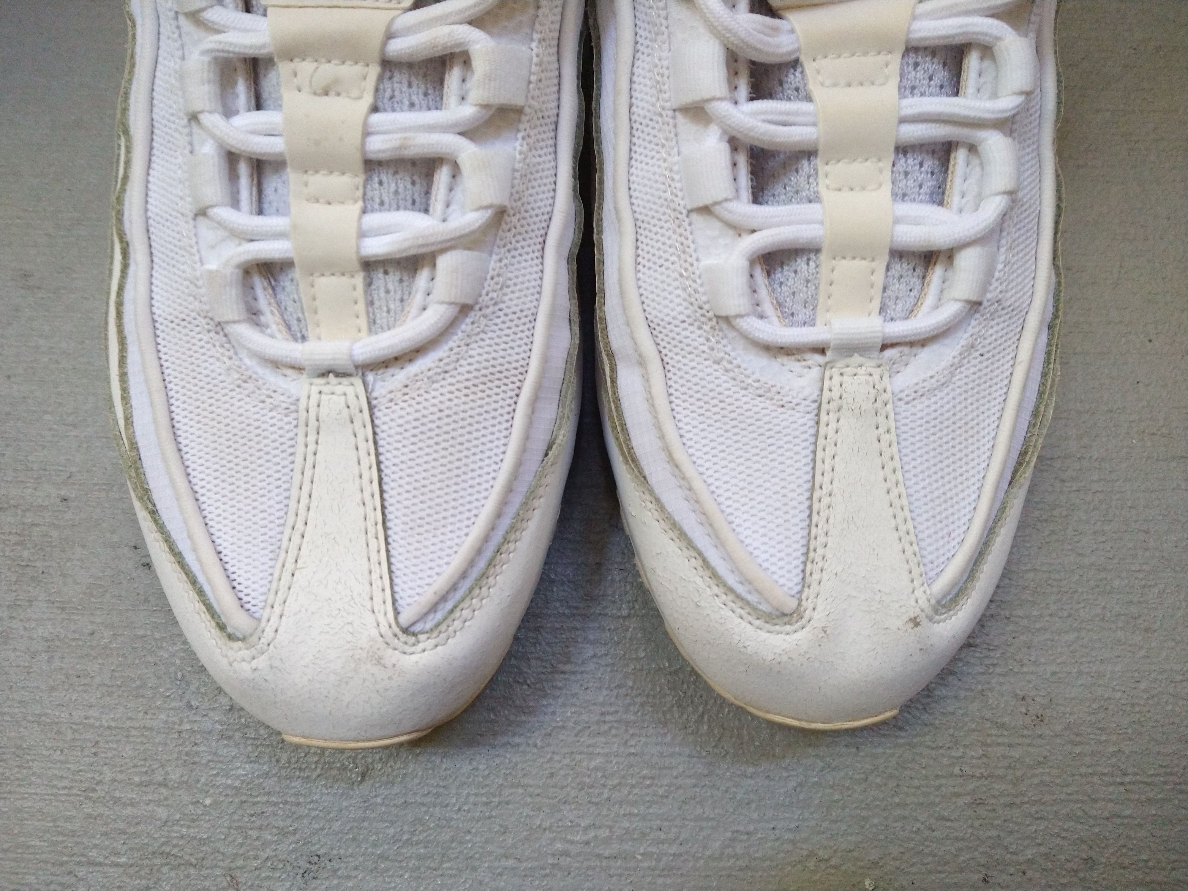 Nike Nike Air Max 95 Essential Triple White Size 10 CT1268-100 Size US 10 / EU 43 - 3 Thumbnail