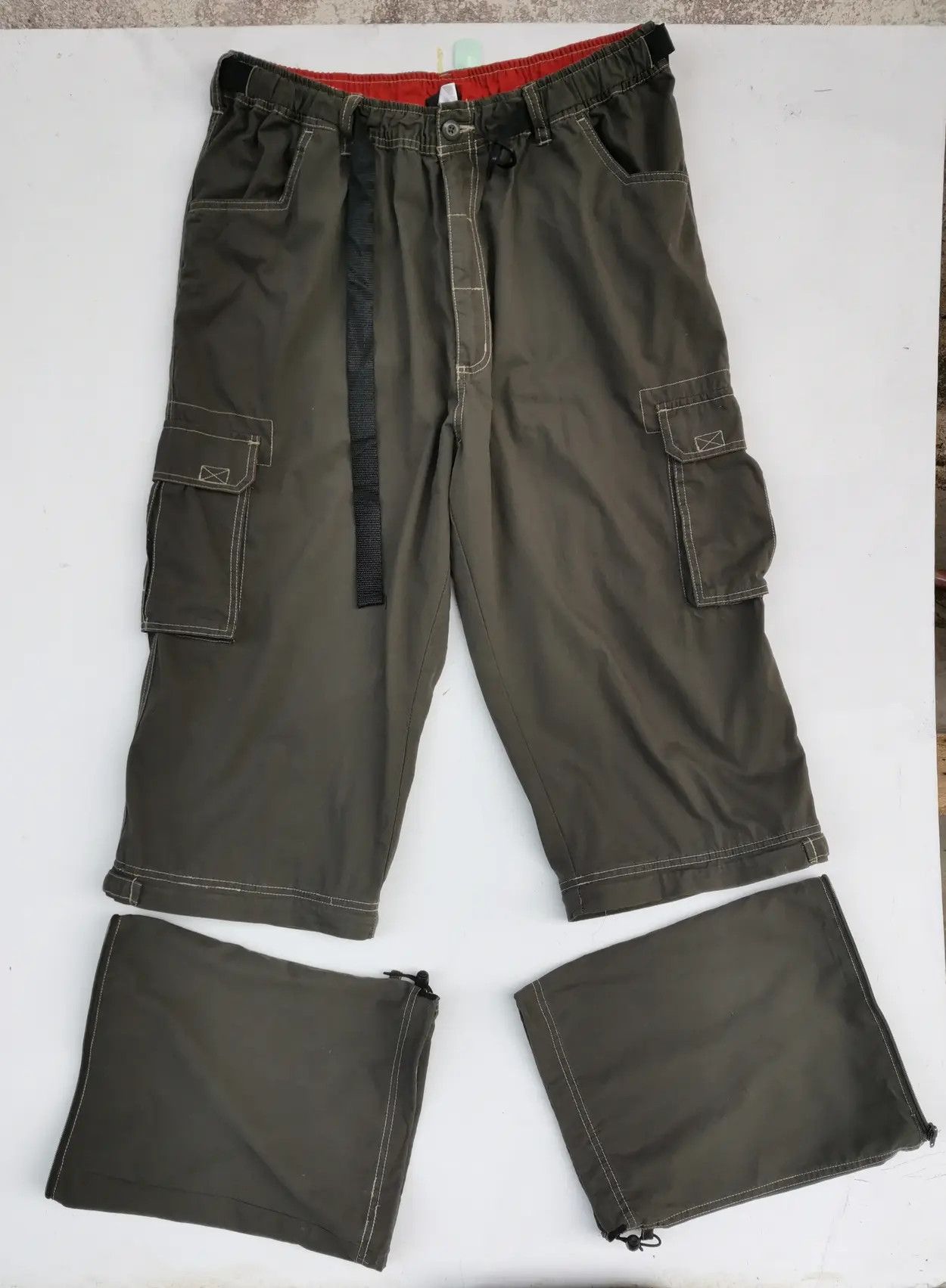 Japanese Brand Rare!!! Collins Tactical Cargo Multipocket Pants Size US 35 - 7 Thumbnail