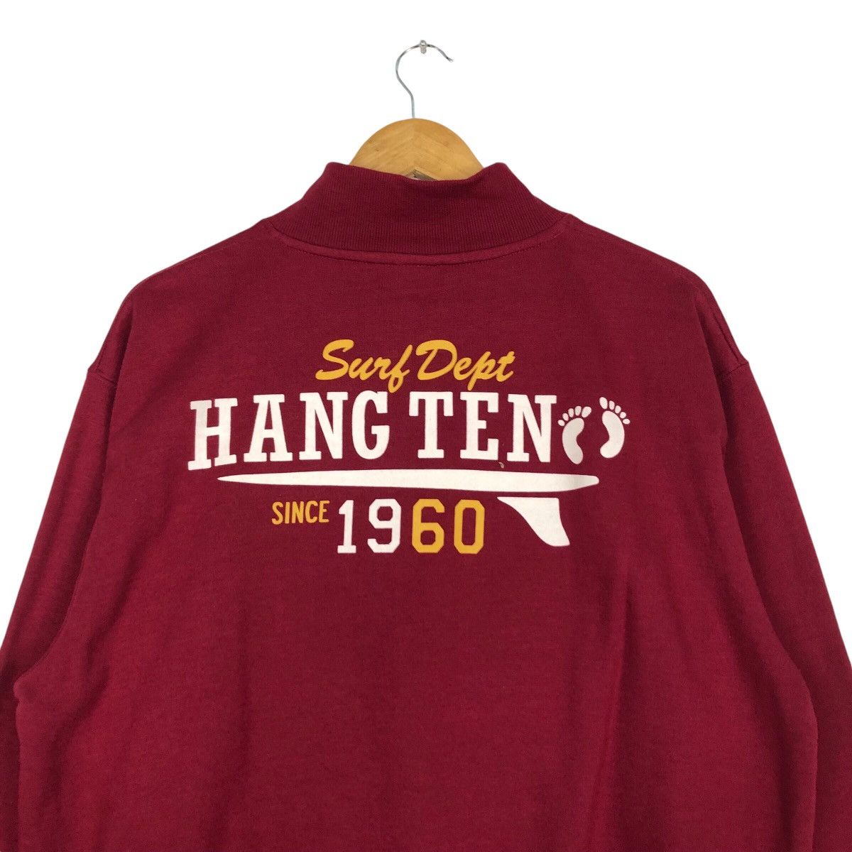 Hang Ten Vintage Hang Ten Pullover Sweatshirt Jumper Rare Size US M / EU 48-50 / 2 - 9 Thumbnail