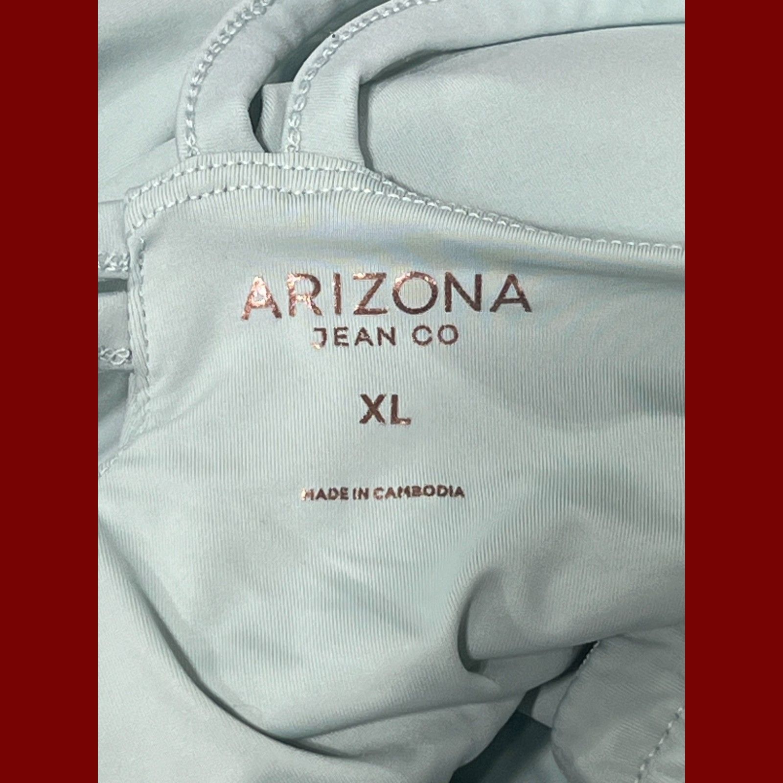 Arizona Jean Co. Arizona - Women's Mid-Rise Short - Juniors - Blue Haze - Ext Size XL / US 12-14 / IT 48-50 - 12 Thumbnail