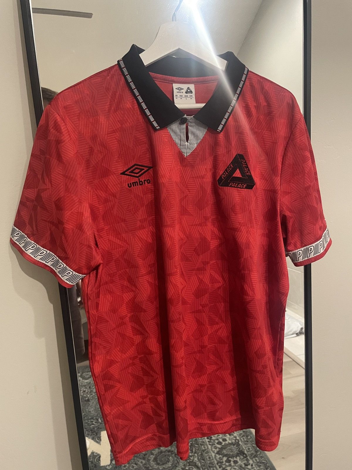 ウェア palace umbro classic jersey vermillion Palace × Umbro PALACE UMBRO CLASSIC JERSEY VERMILLION RED (M