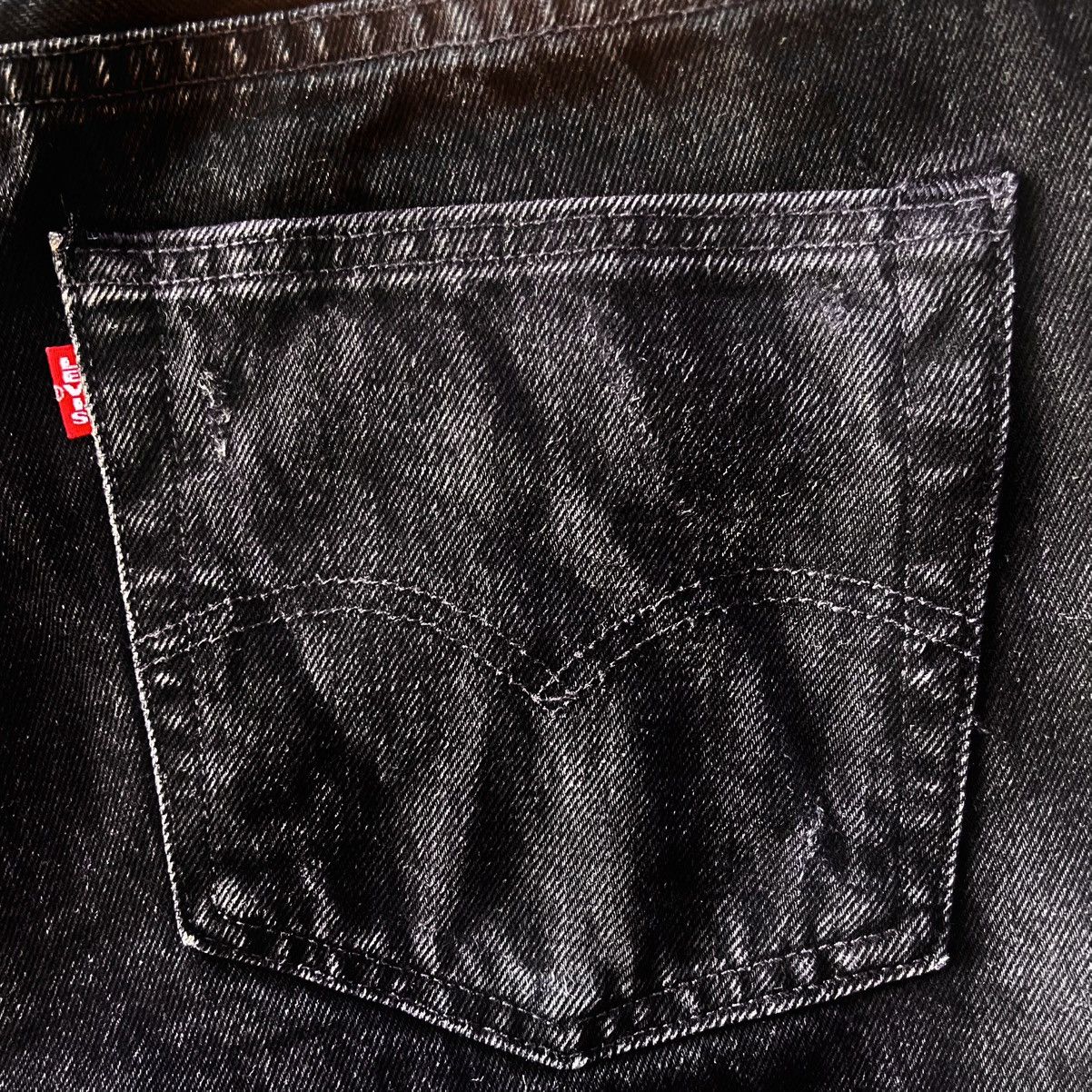 DENIM TEARS × Levi's 🇯🇲 PLANE JANE LEVI'S 501 BLACK DENIM JEANS Size US 33 - 13 Thumbnail