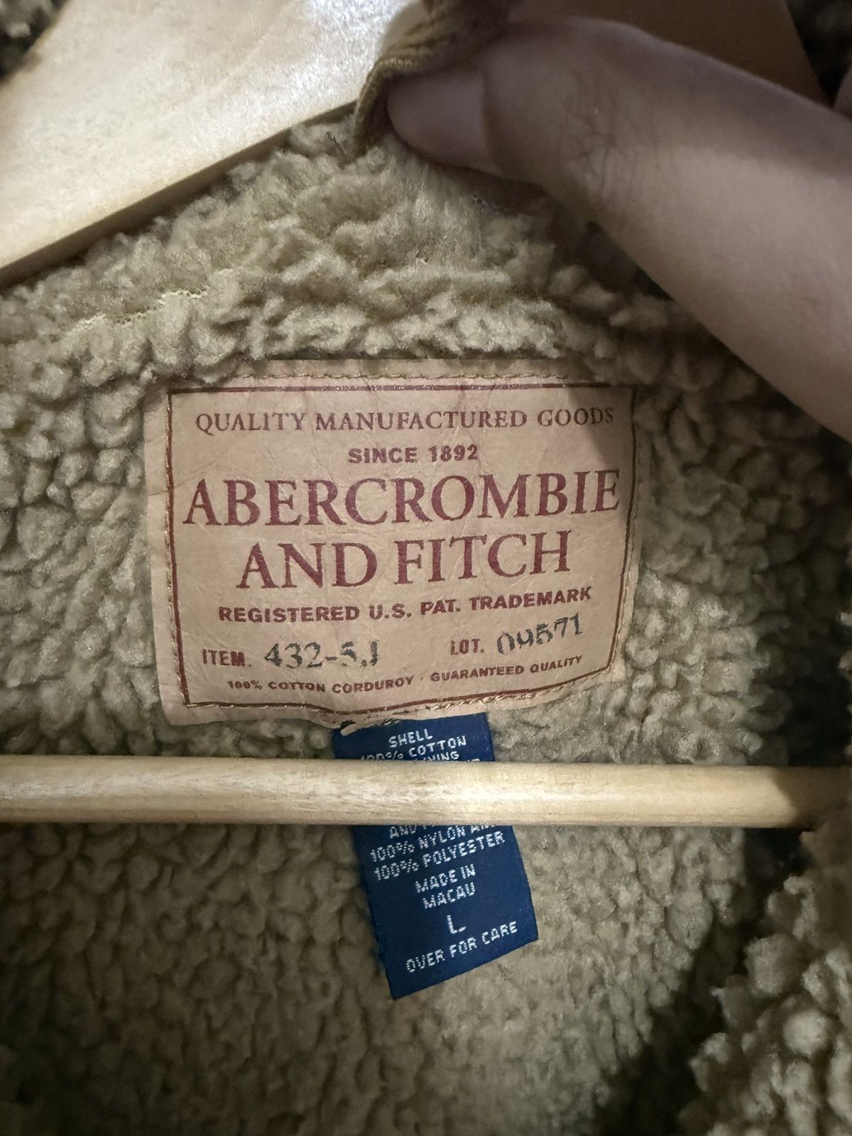 Abercrombie & Fitch Vintage Abercrombie & Fitch Workwear Corduroy Brown Jacket Size US XL / EU 56 / 4 - 7 Thumbnail