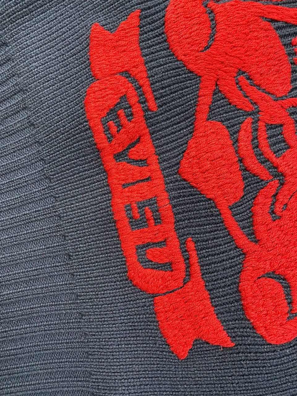 Evisu Vintage Evisu Wool Knit Ribbed Sweater 90s Big Logo Men Size US S / EU 44-46 / 1 - 5 Thumbnail
