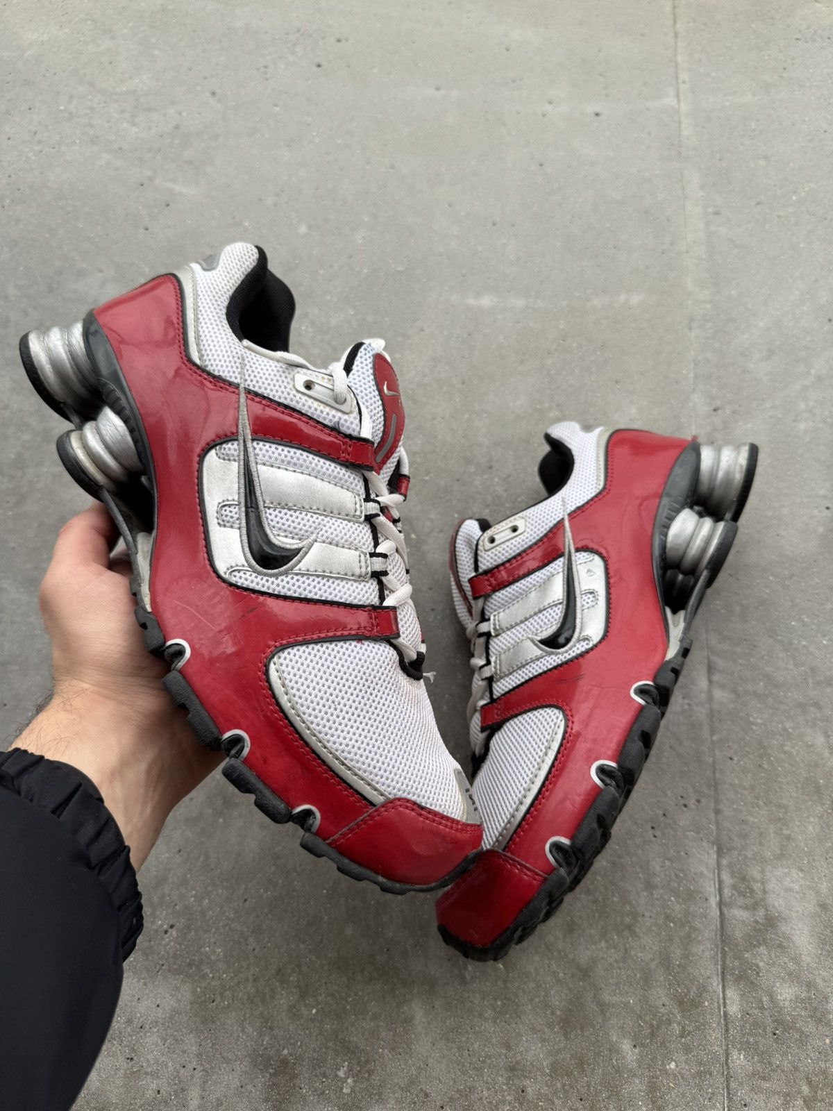 Vintage *VINTAGE* like new- 2008 Nike Shox rare sneakers Size US 10.5 / EU 43-44 - 2 Thumbnail