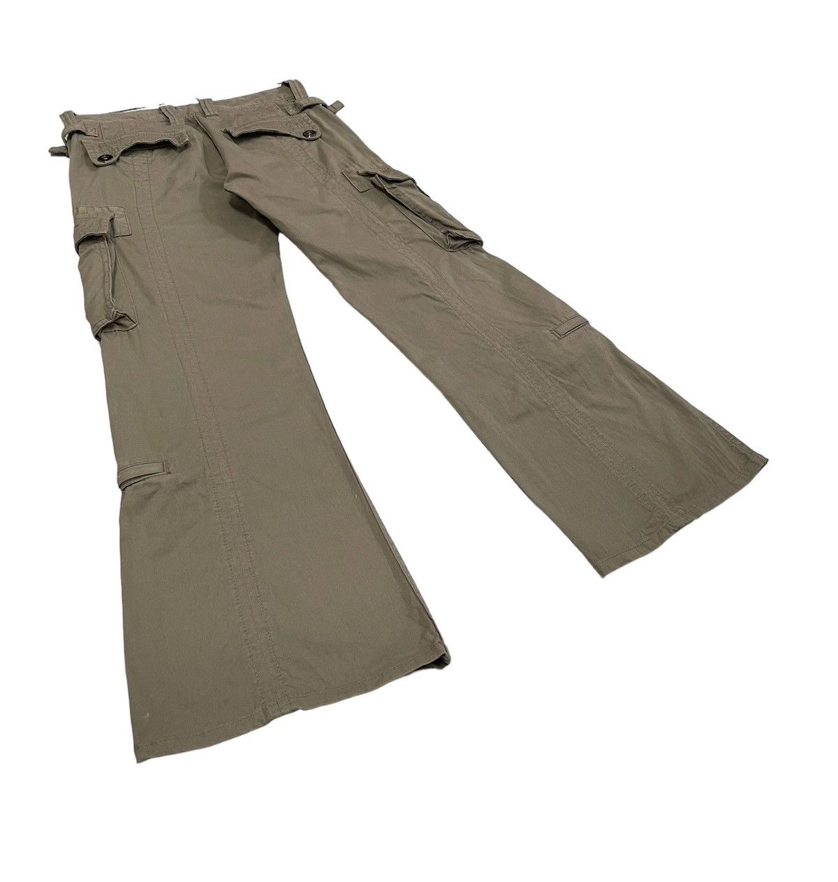 Japanese Brand × PPFM × Tete Homme Vintage CookJeans Japan Flare Cargo Pants Size US 29 - 6 Thumbnail