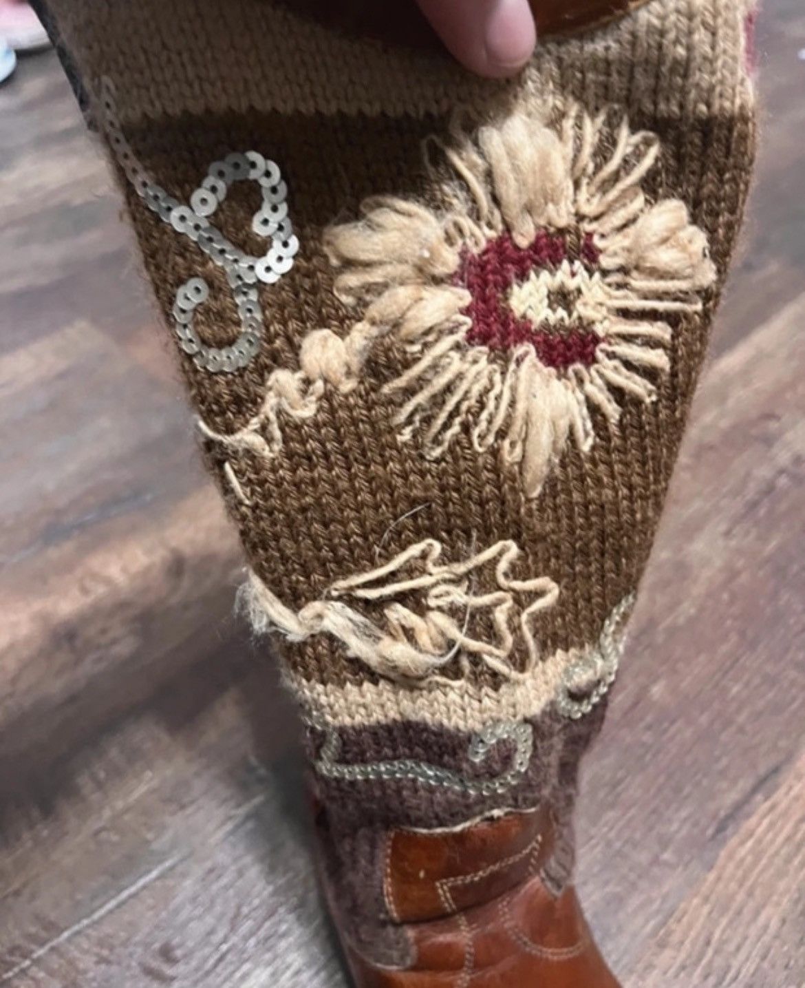 VIC MATI Vic Matie Boots Cowboy Vintage Embroidered Size US 6 / IT 36 - 8 Thumbnail