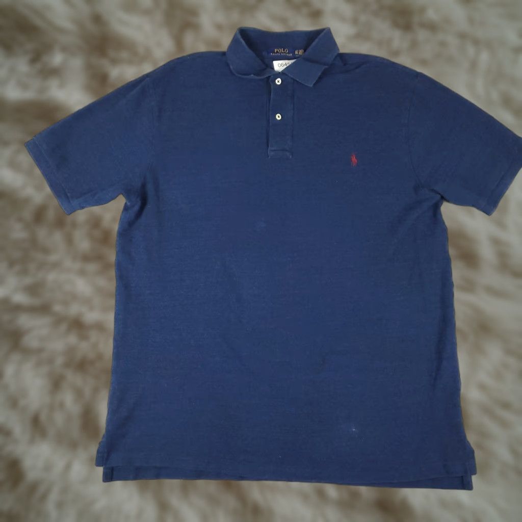 Ralph Lauren VINTAGE Ralph Lauren Polo Shirt Mens XLT Blue Pony Polo Shirt Adult XLT Blue Polo Shirt Men's Classic Polo 90s Inspired? Size US XL / EU 56 / 4 - 1 Thumbnail