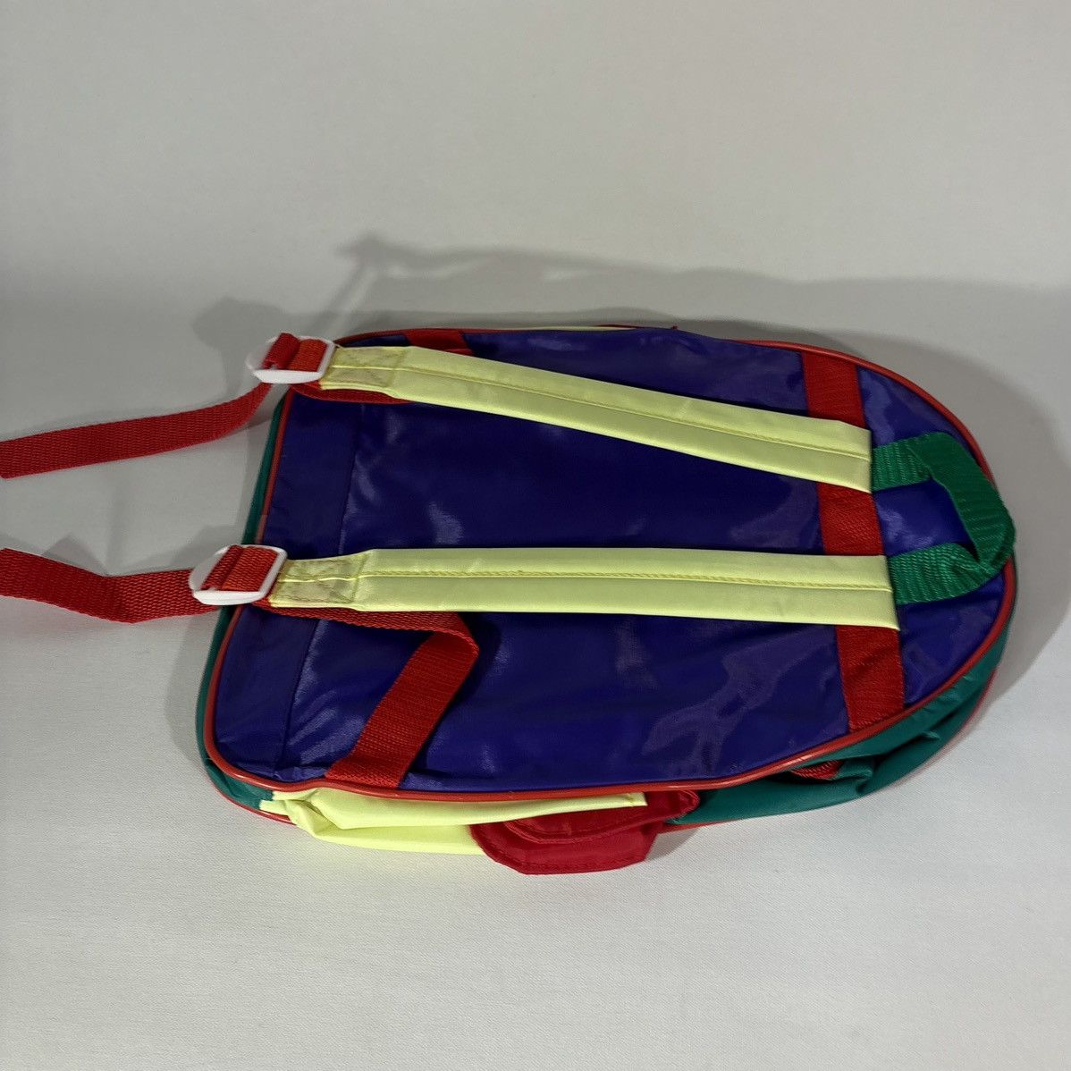 Vintage Vintage 90s Mr. Men Mr. Tickle Kidz Biz Youth Backpack Size ONE SIZE - 14 Thumbnail