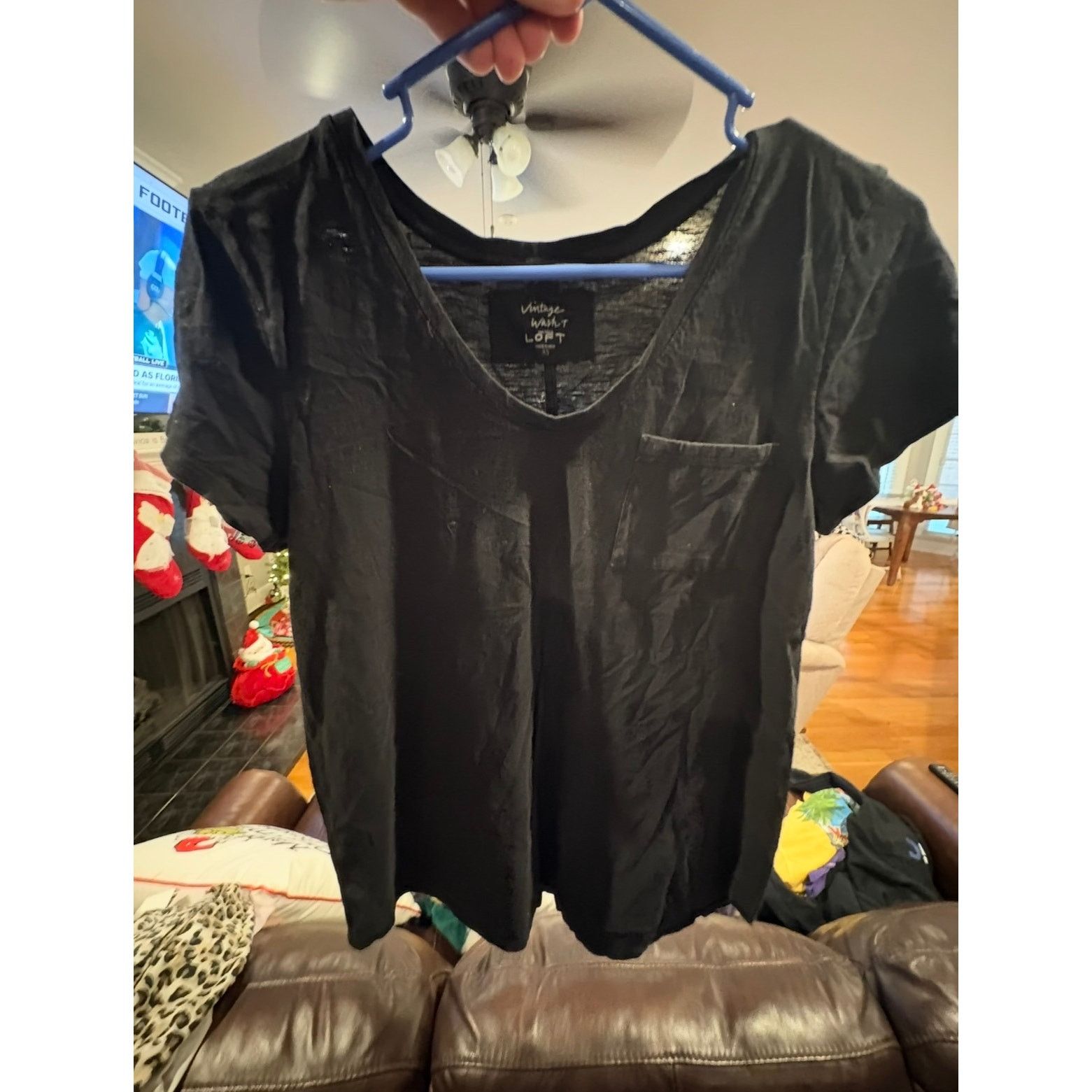 Loft Ann Taylor LOFT Vintage Wash Short Sleeve Tee Women’s XS 0–2 Size XS / US 0-2 / IT 36-38 - 3 Thumbnail