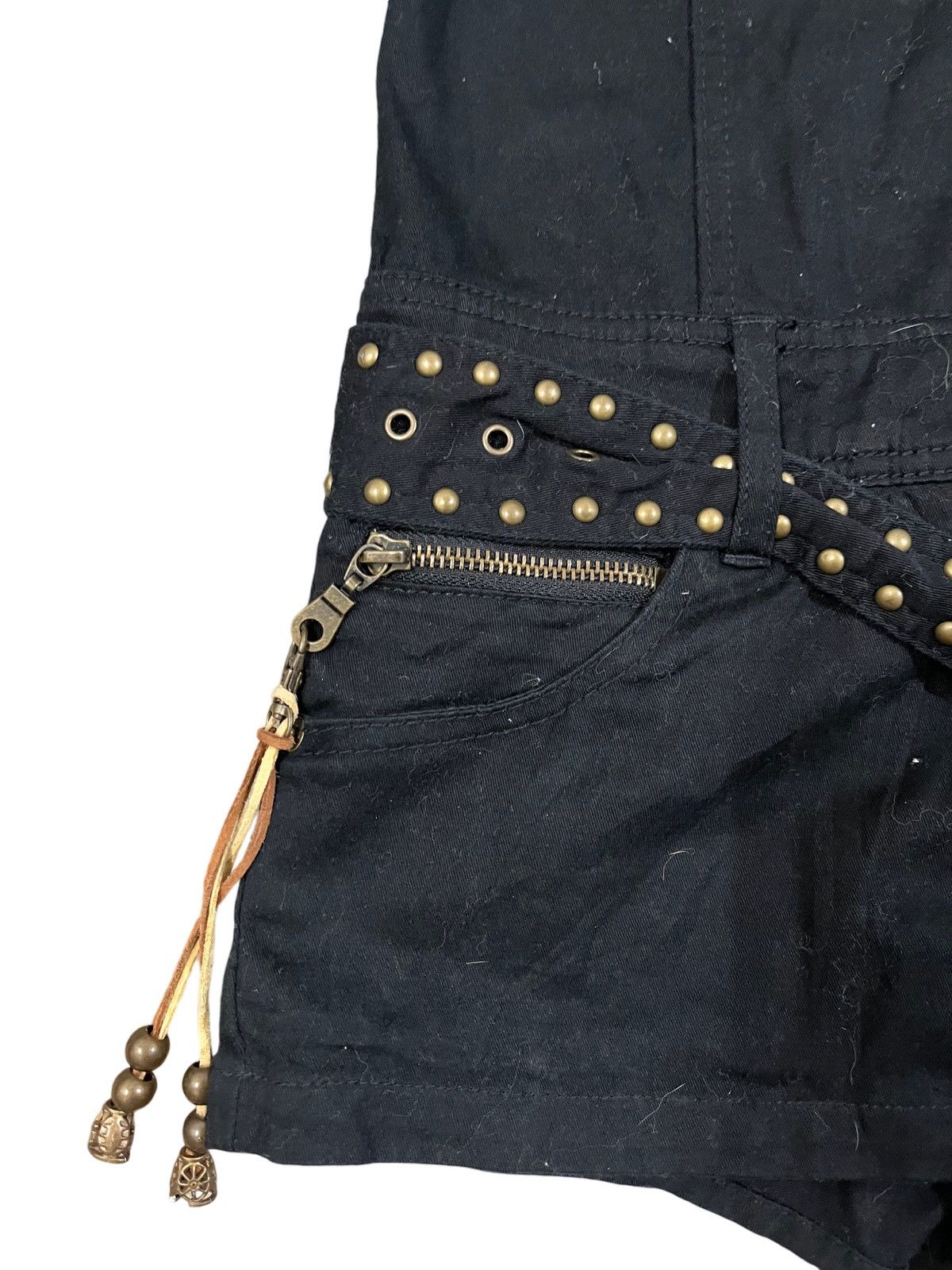 Japanese Brand × Vintage Vintage Garula City Chick Studded Romper Belt Jacket Size M / US 6-8 / IT 42-44 - 6 Thumbnail