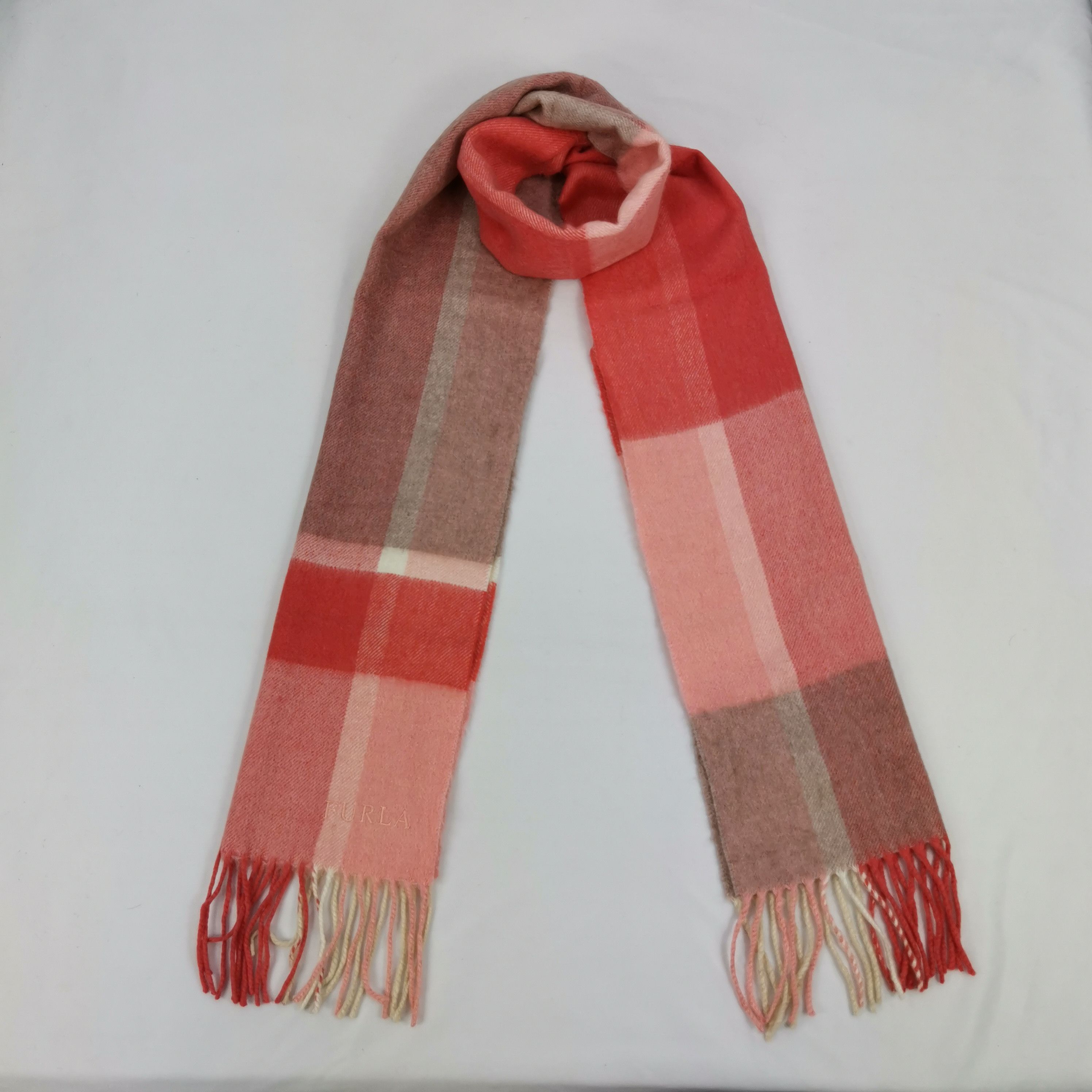 Furla Vintage Furla Scarf Muffler Wool Scarves Size ONE SIZE - 1 Thumbnail