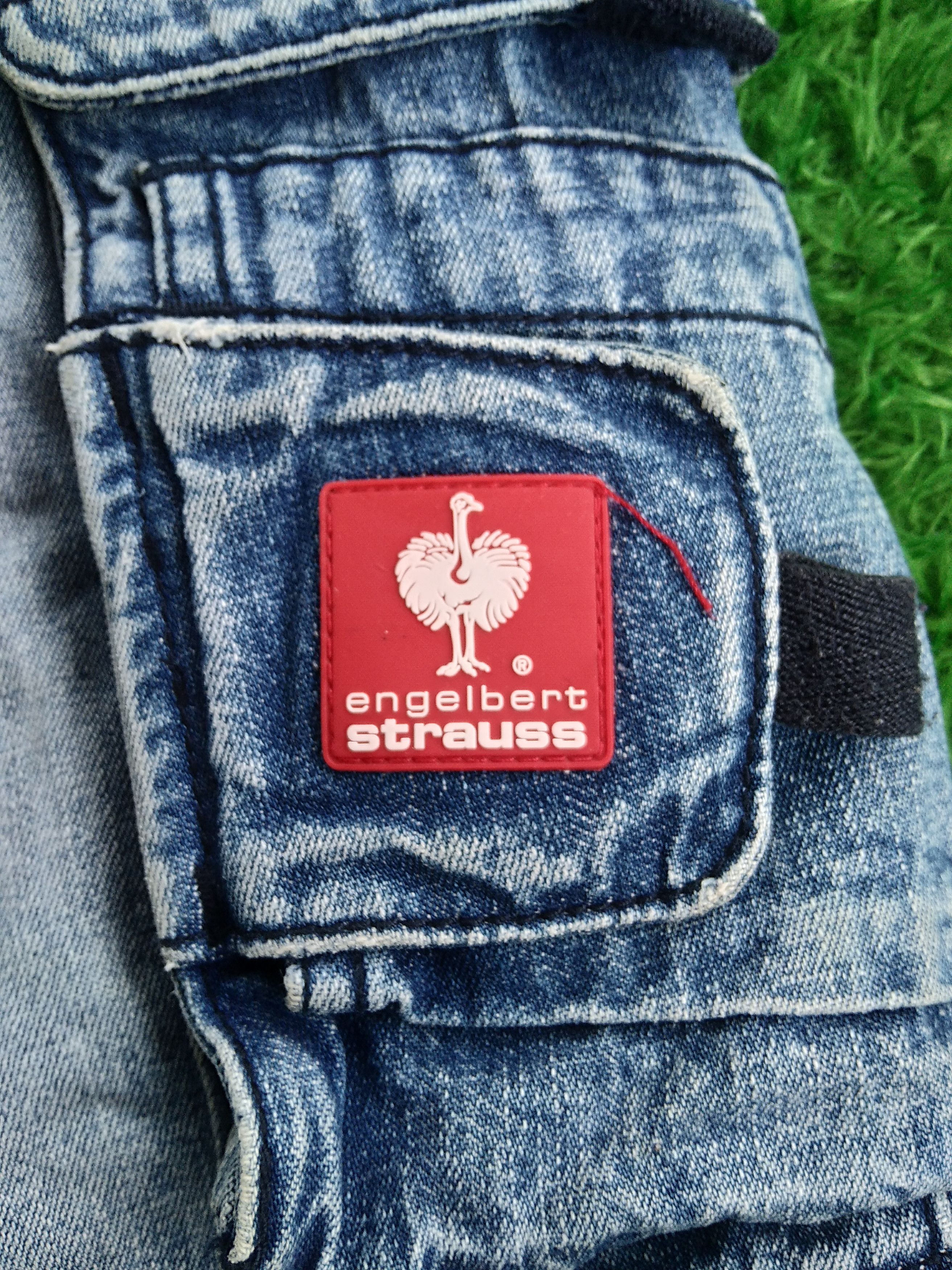 Garment Reproduction of Workers × Vintage Engelbert Strauss Denim Carpenter Multi Pocket Size US 36 / EU 52 - 7 Thumbnail