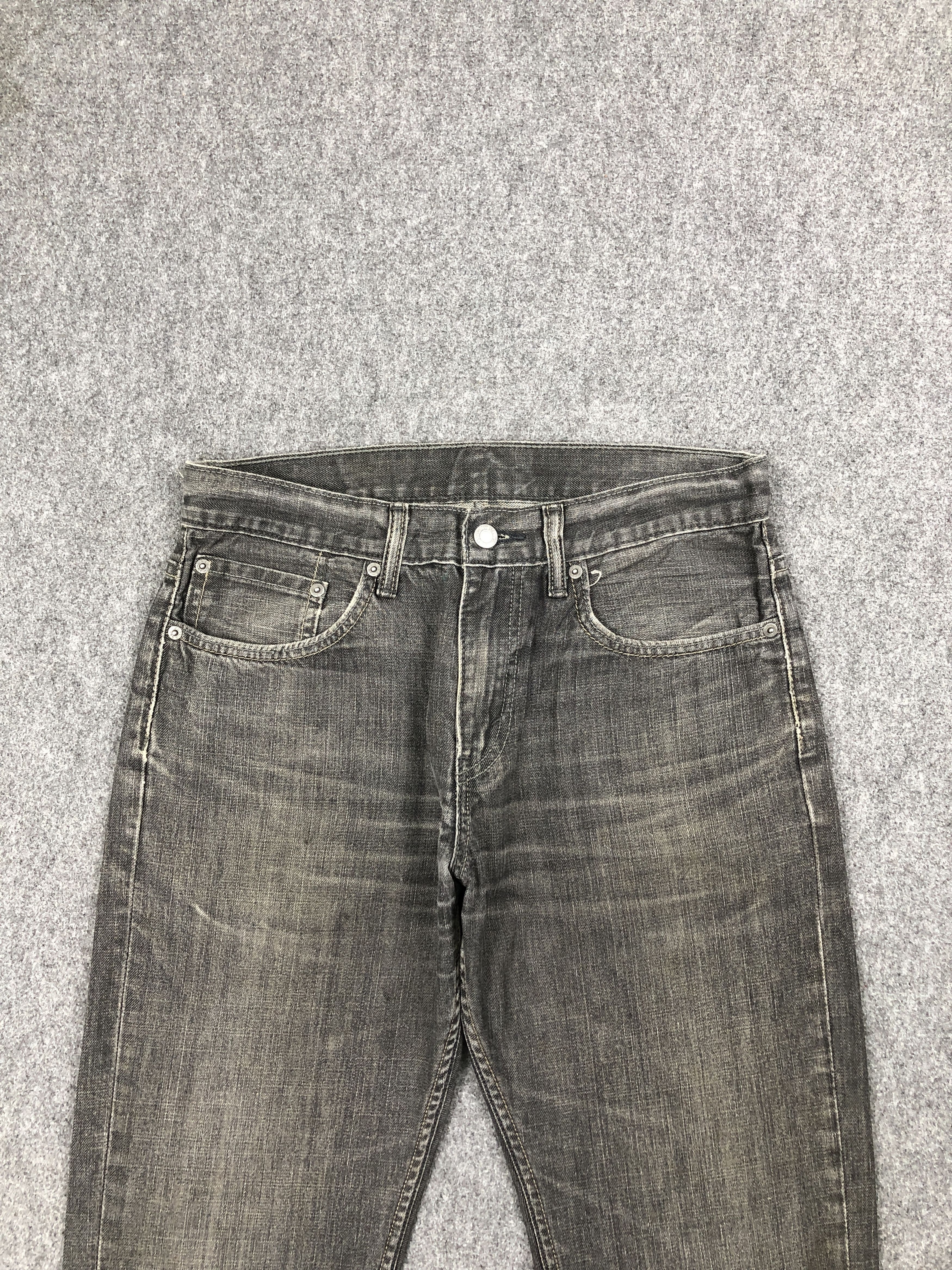Levi's Vintage Levis 513 Slim FitnFaded Black Jeans DP2517 Size US 30 / EU 46 - 2 Thumbnail
