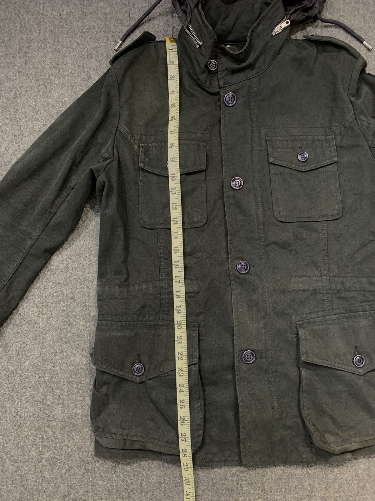 Diesel 90s Diesel Industry Denim Division Hooded Multipockets Size XL / US 12-14 / IT 48-50 - 11 Thumbnail