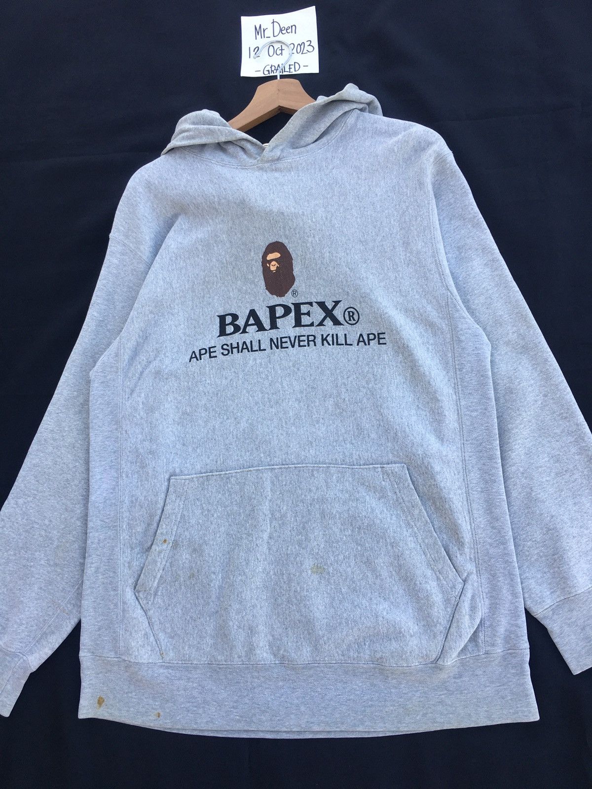 Bape Rare Vintage BAPE BAPEX Sweater Hoodie Size US L / EU 52-54 / 3 - 7 Thumbnail