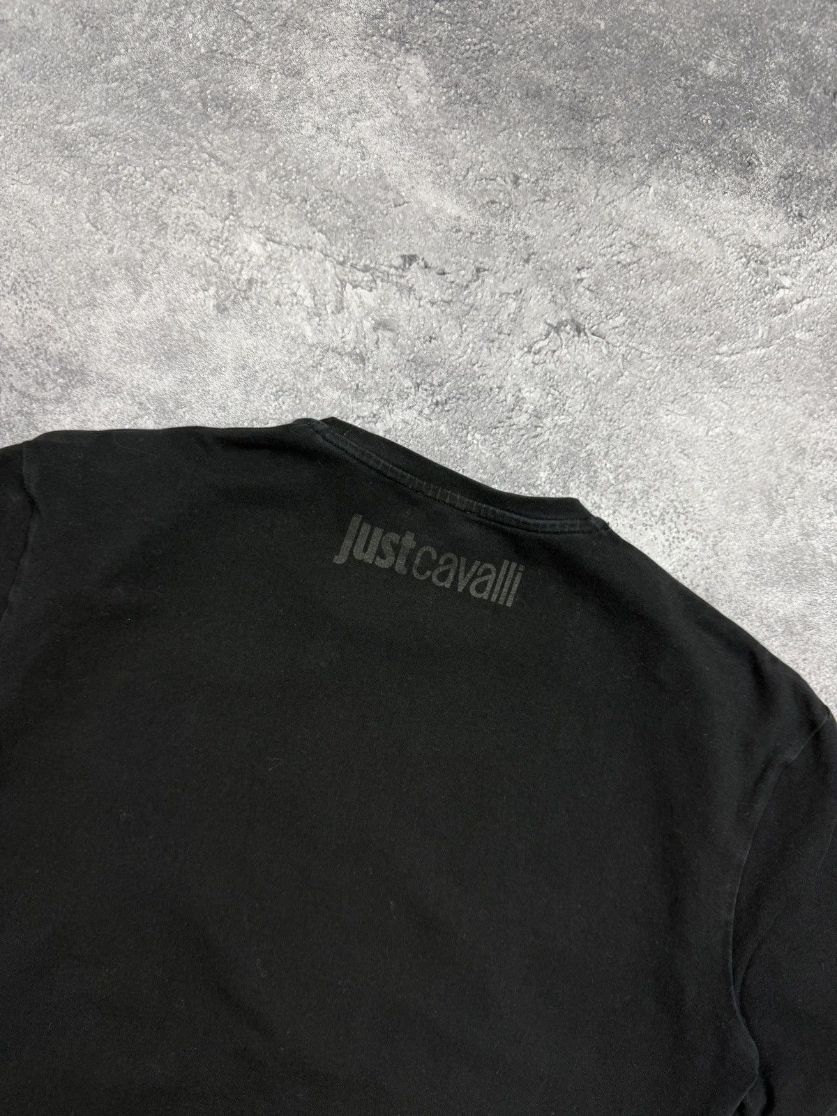 Just Cavalli Just Cavalli Snake Big Logo T-Shirt Designer Tee Rare Y2K Size US XL / EU 56 / 4 - 15 Thumbnail