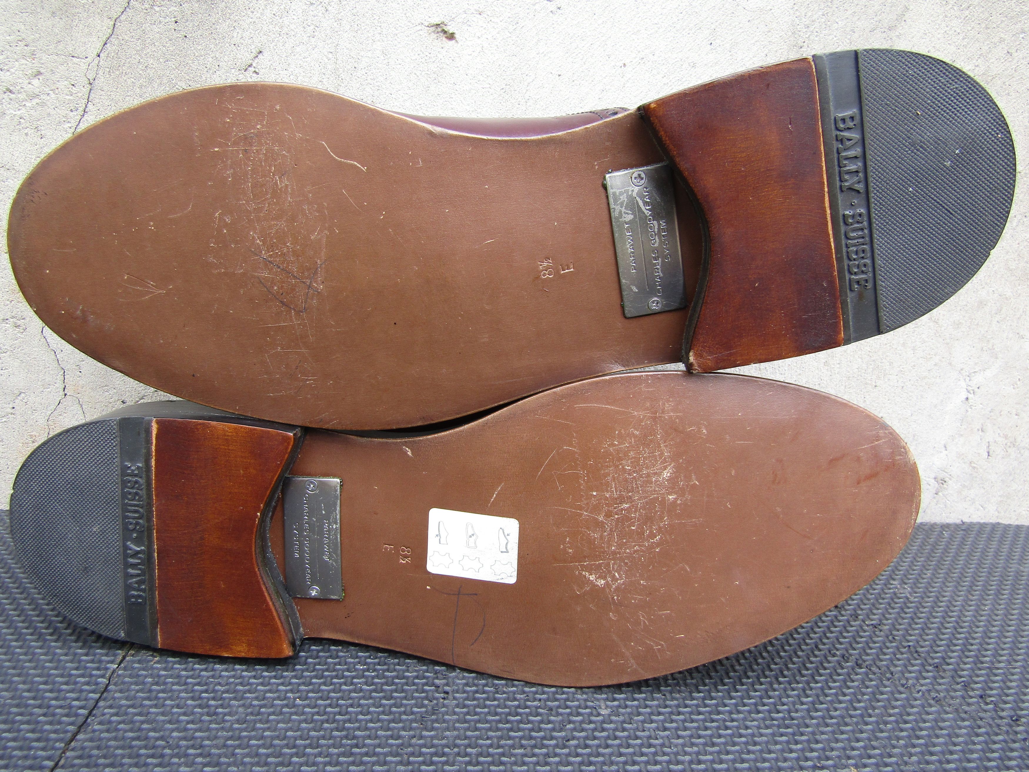 Bally Bally of Switzerland Shell Cordovan Men’s Parawet Brown Size US 9.5 / EU 42-43 - 10 Thumbnail
