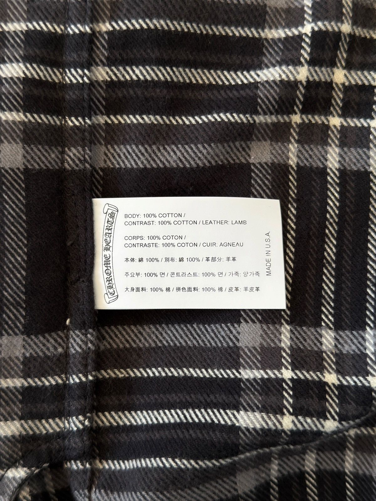 Chrome Hearts Chrome Hearts ‘After School’ Plaid Flannel Long Shorts Size US 34 / EU 50 - 8 Thumbnail