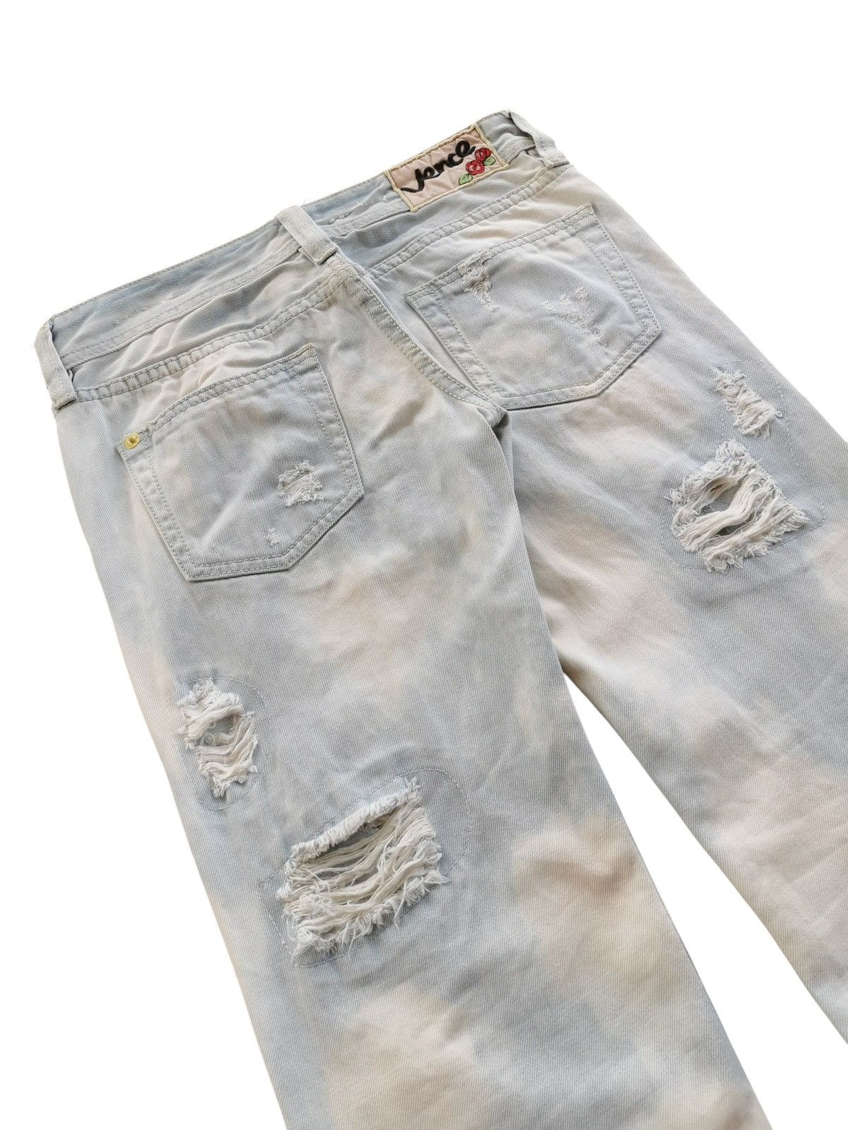 Japanese Brand Vence Distressed Denim Jeans Japanese Brand Size US 31 - 4 Thumbnail