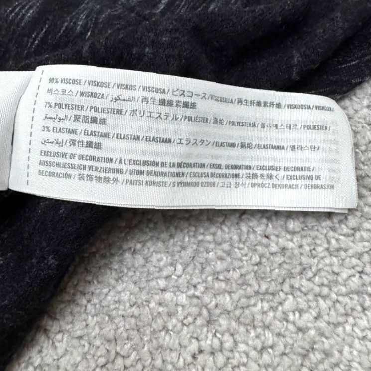 Abercrombie & Fitch Abercrombie & Fitch Dress Womens Small Dark Gray V-Neck LS Mini Super Soft Swing Size S / US 4 / IT 40 - 6 Thumbnail