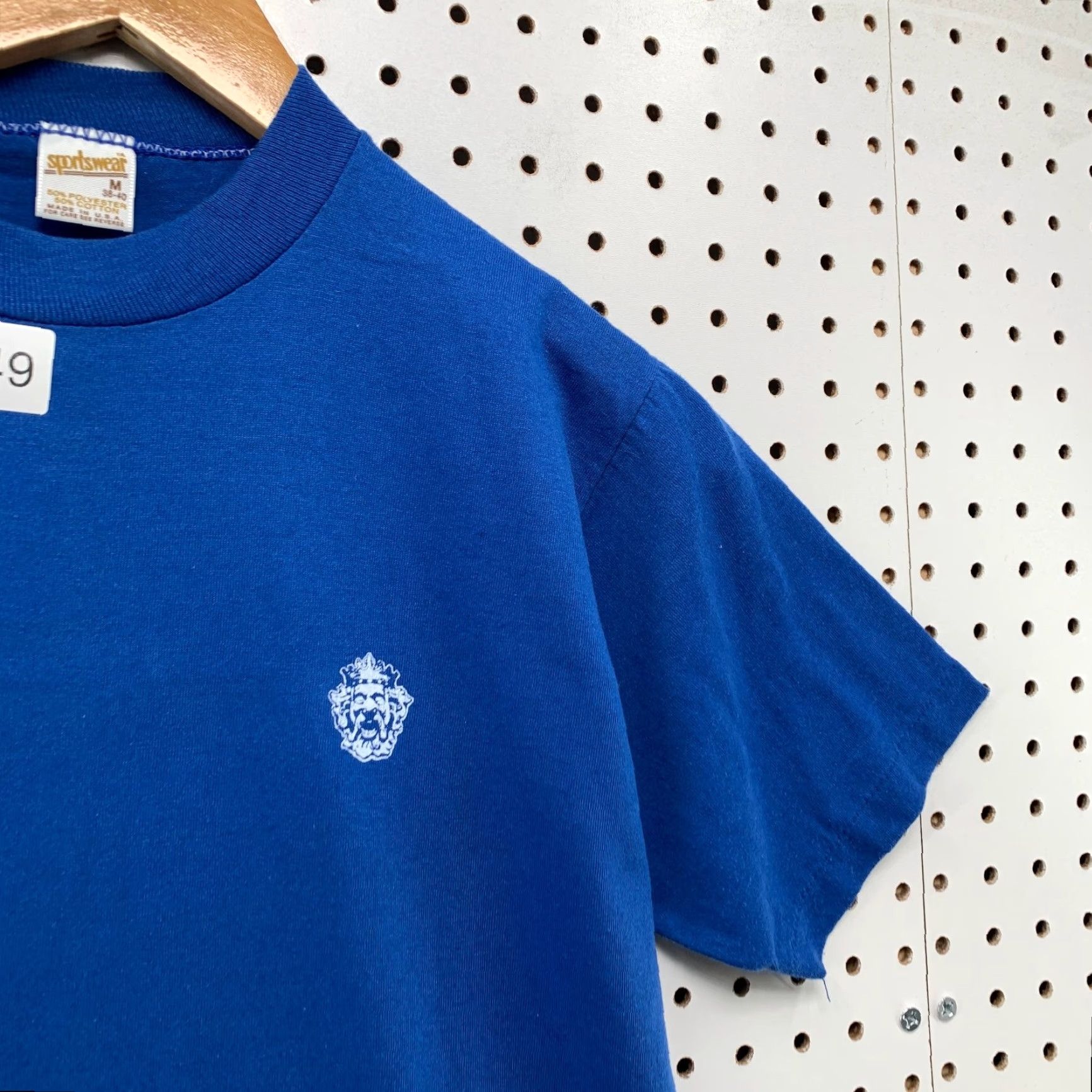Vintage VINTAGE King Richards Faire Shirt Men M Blue Single Stitch 70s Renaissance T-Shirt Mens Size US M / EU 48-50 / 2 - 5 Thumbnail