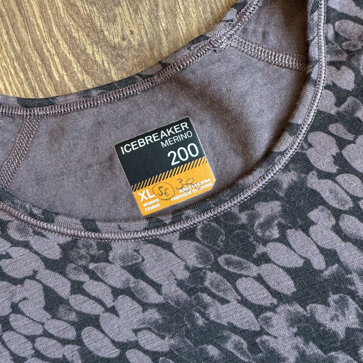 Icebreaker Icebreaker 200 Merino Wool Women’s Patterned Thermo Pullover Size XL / US 12-14 / IT 48-50 - 5 Thumbnail