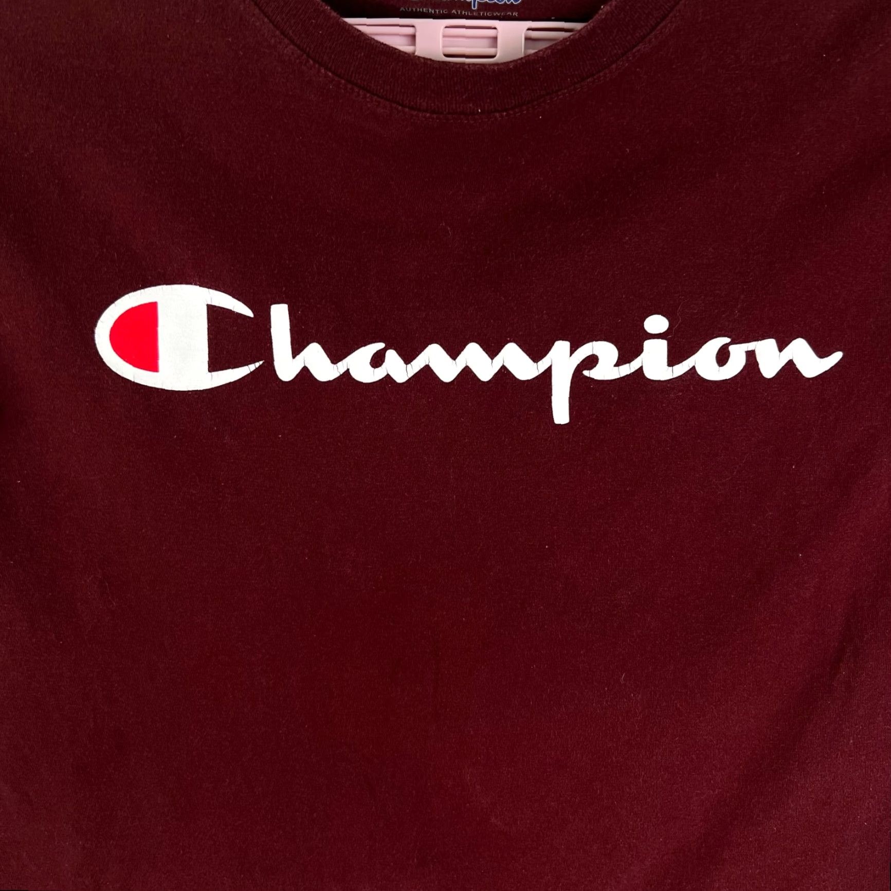 Champion Champion Graphic Tee Red Mens Adult Large Short Sleeve Crew Neck T-Shirt Size US L / EU 52-54 / 3 - 2 Thumbnail