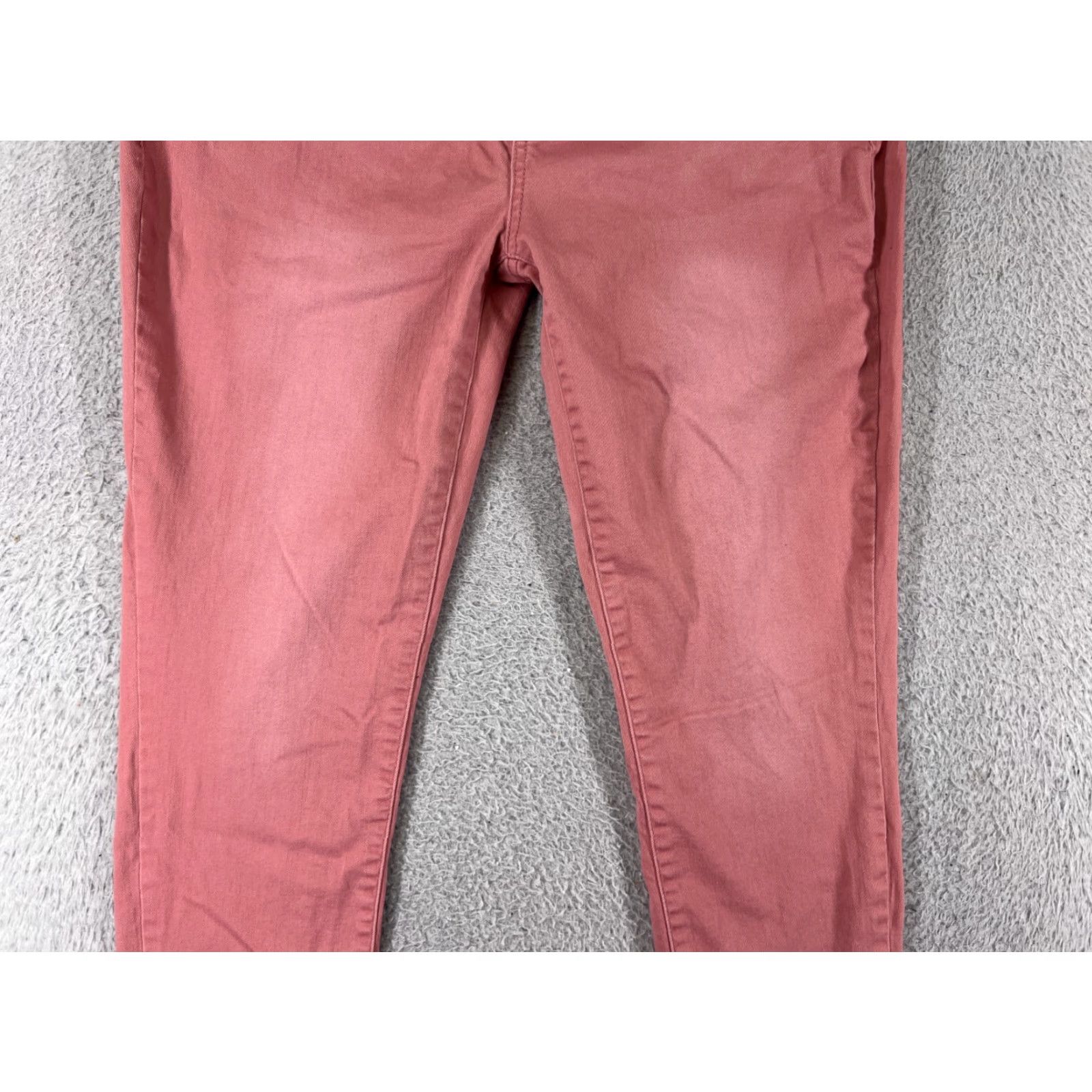 Vintage Seven7 Jeans Women Mid Rise Pink Denim 8 Regular Straight Tapered Cropped Cotton Stretch 5-Pocket Womens Jeans Size 30" / US 8 / IT 44 - 6 Thumbnail