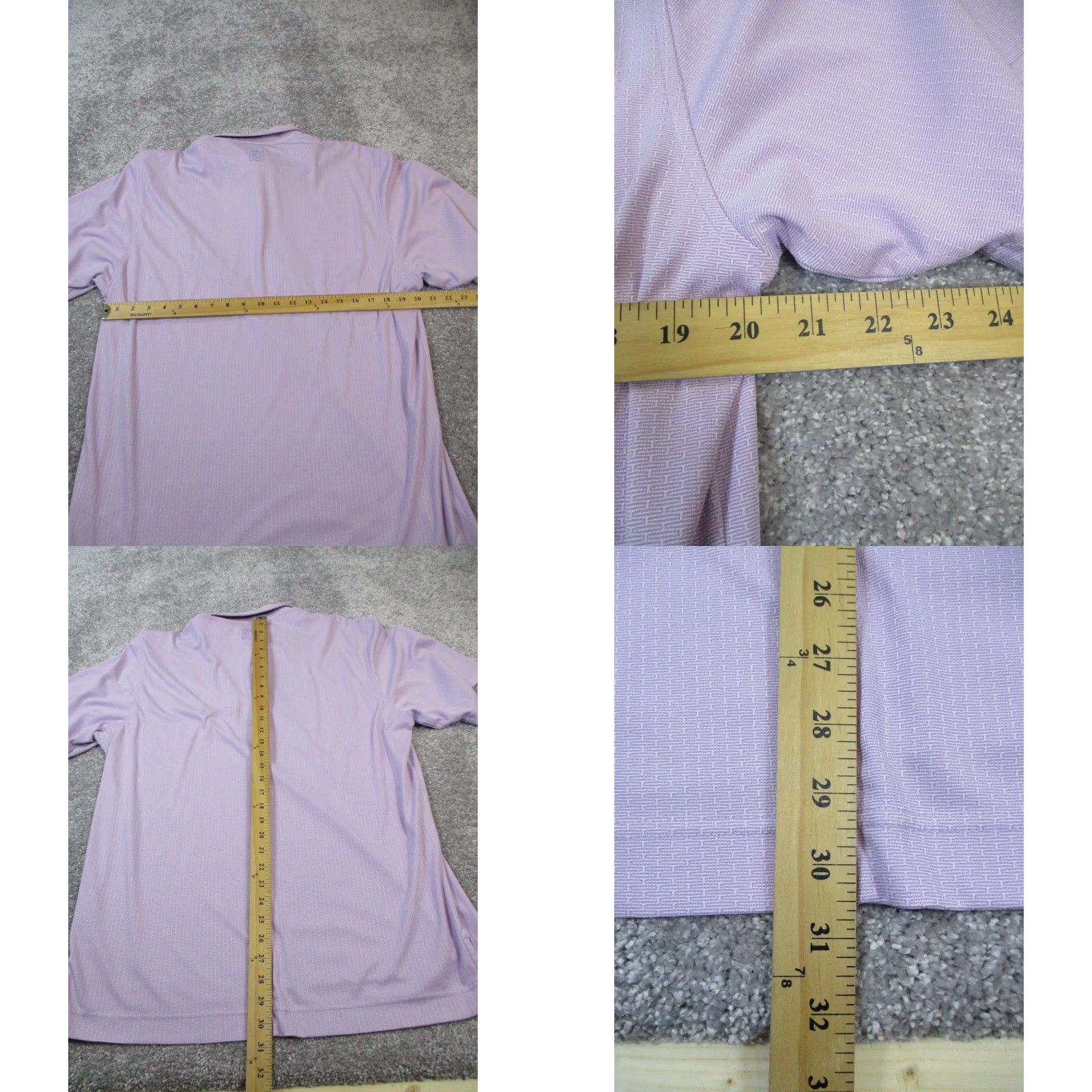 Footjoy FootJoy Polo Shirt Mens Large Purple Golf Shirt Size US L / EU 52-54 / 3 - 8 Thumbnail