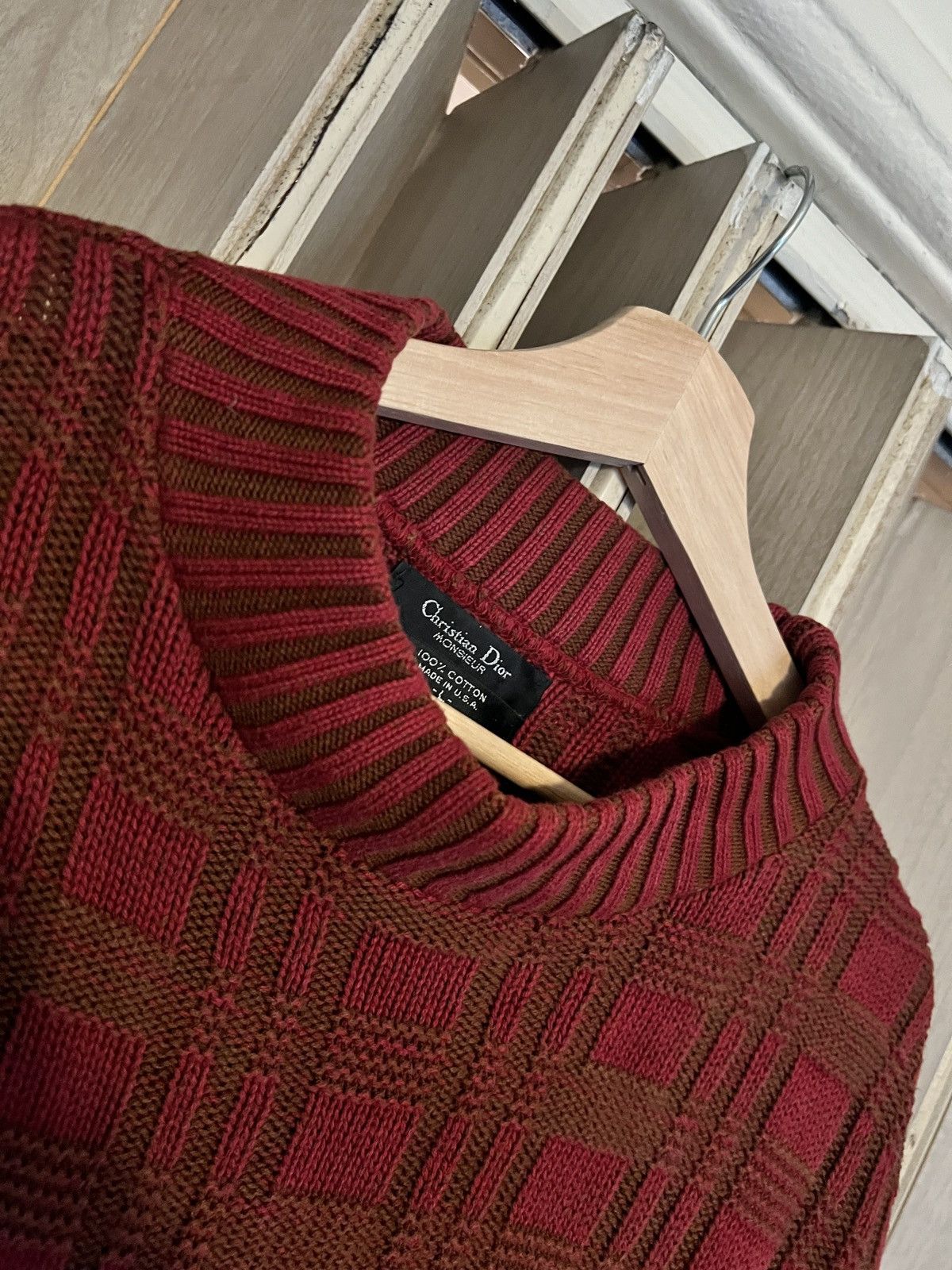 Christian Dior Monsieur Red Christian Dior Sweater Size US L / EU 52-54 / 3 - 1 Thumbnail